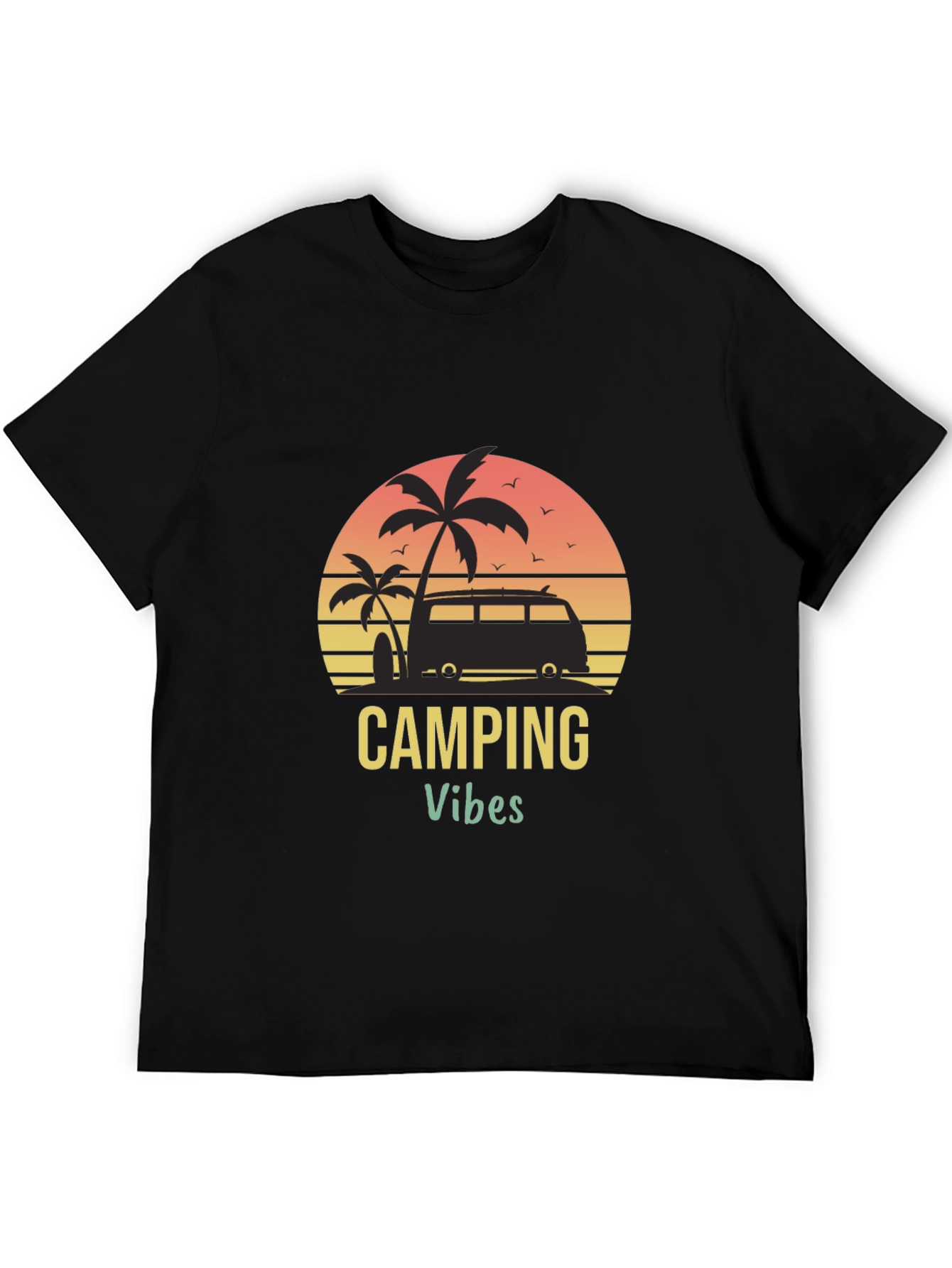 Camping Vibes Graphic T-Shirt