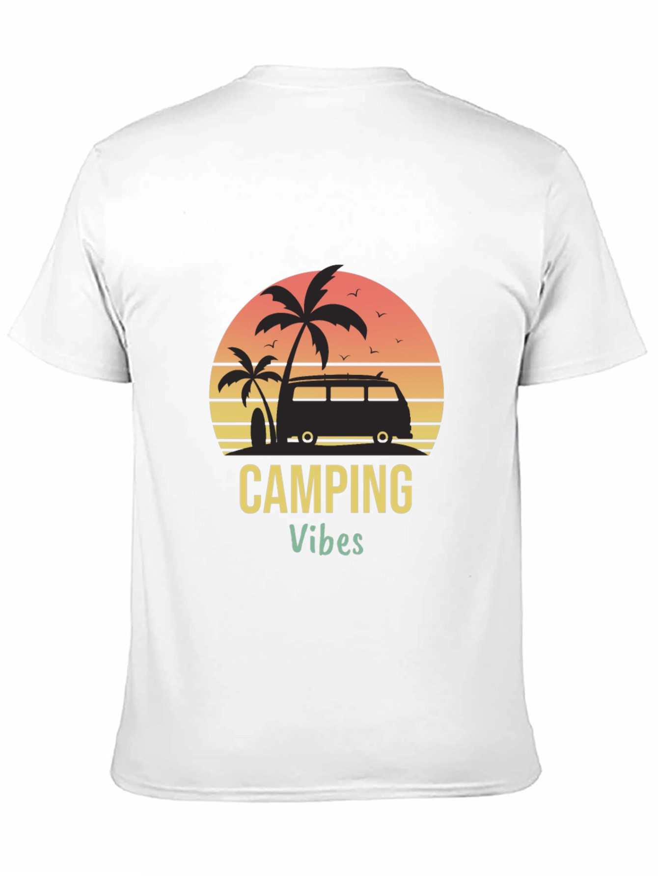 Camping Vibes Graphic T-Shirt