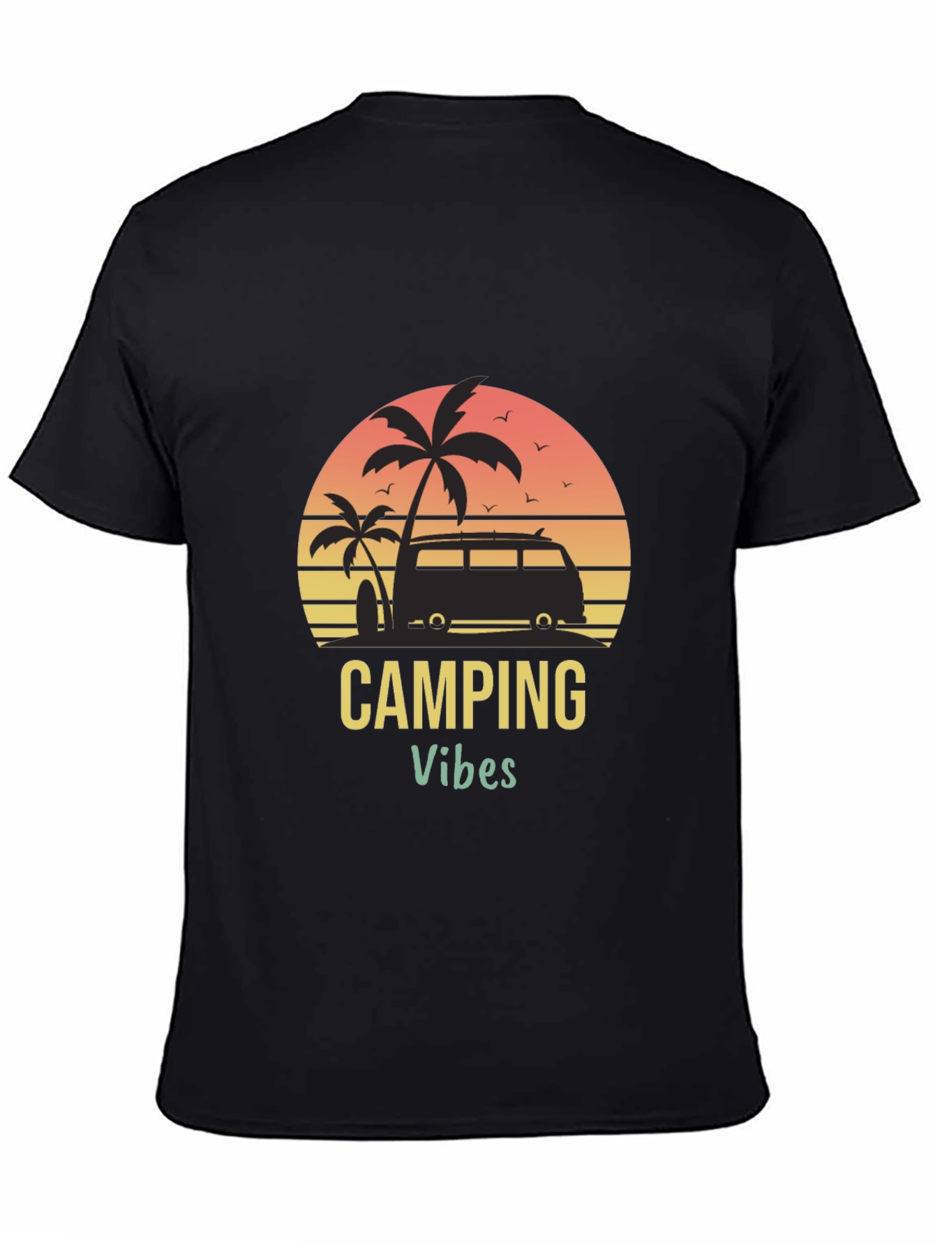 Camping Vibes Graphic T-Shirt