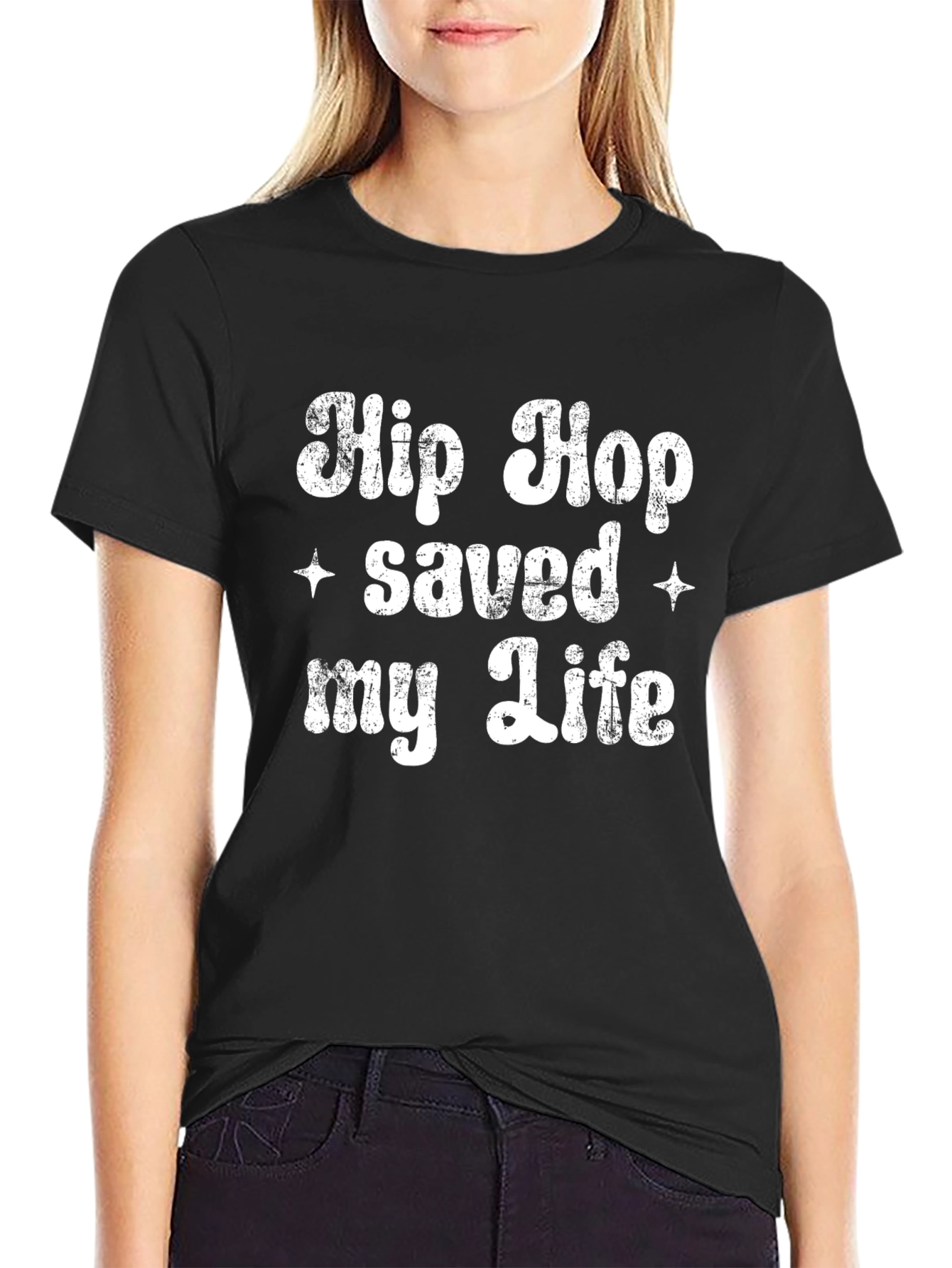 Hip Hop Saved My Life Graphic T-Shirt