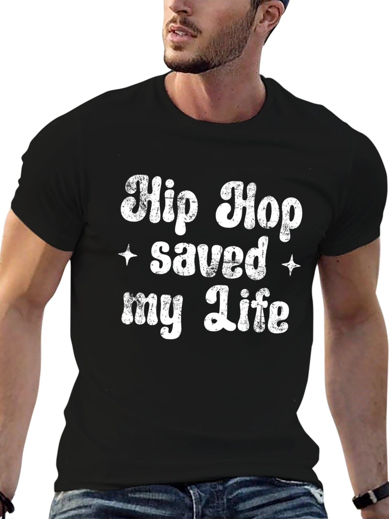 Hip Hop Saved My Life Graphic T-Shirt
