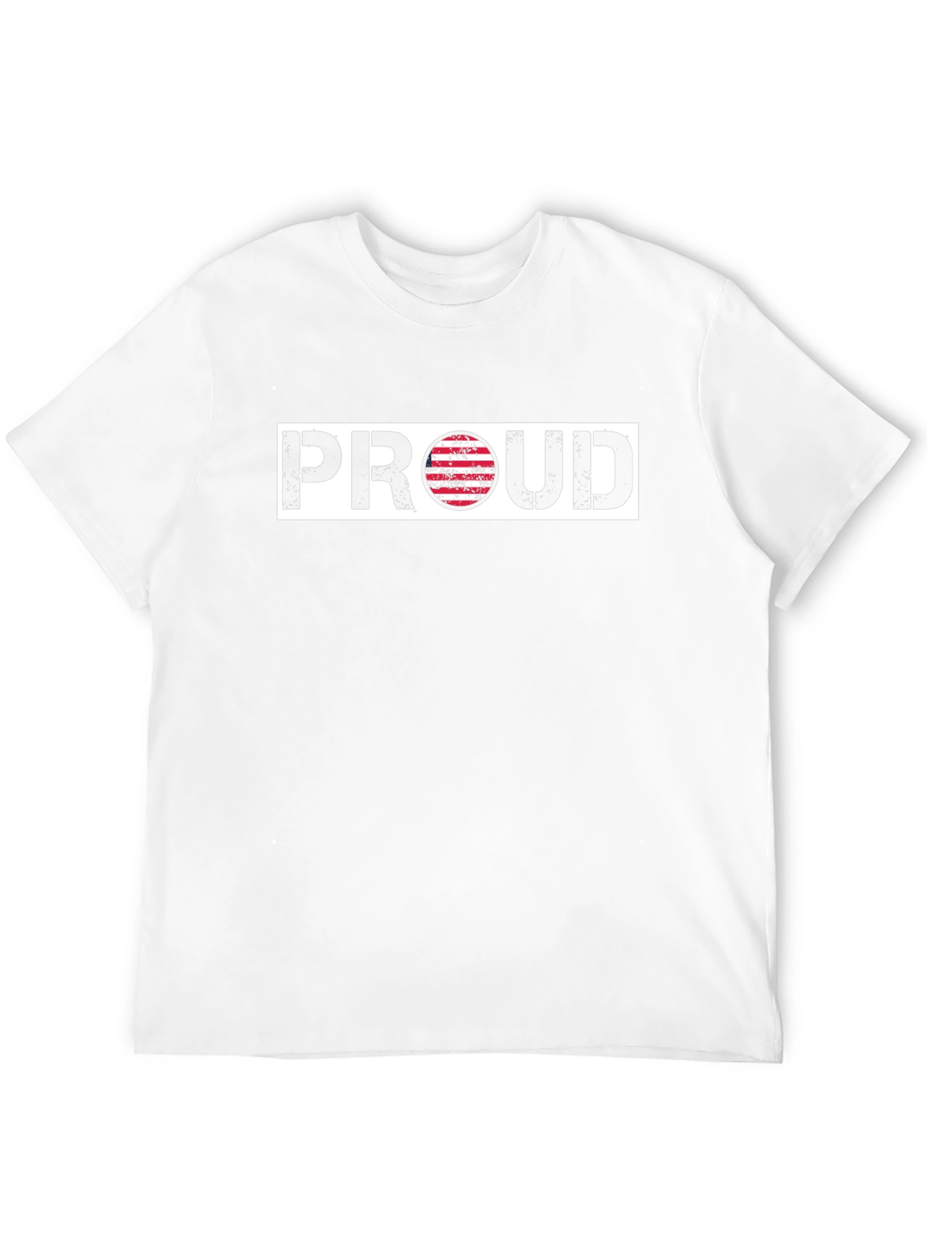 Proud Patriotic Graphic T-Shirt - Black Cotton Tee