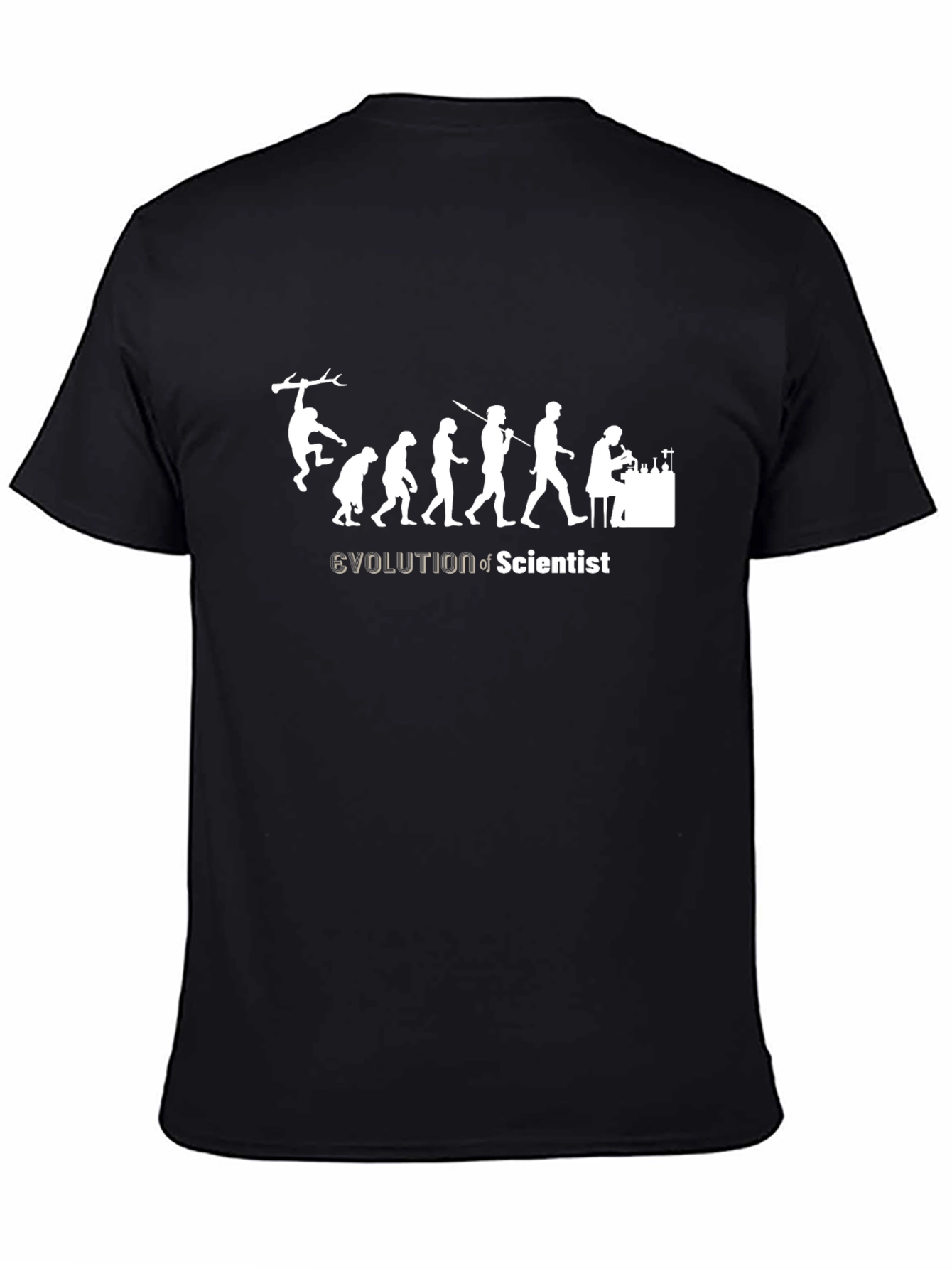 Evolution of a Scientist Graphic T-Shirt