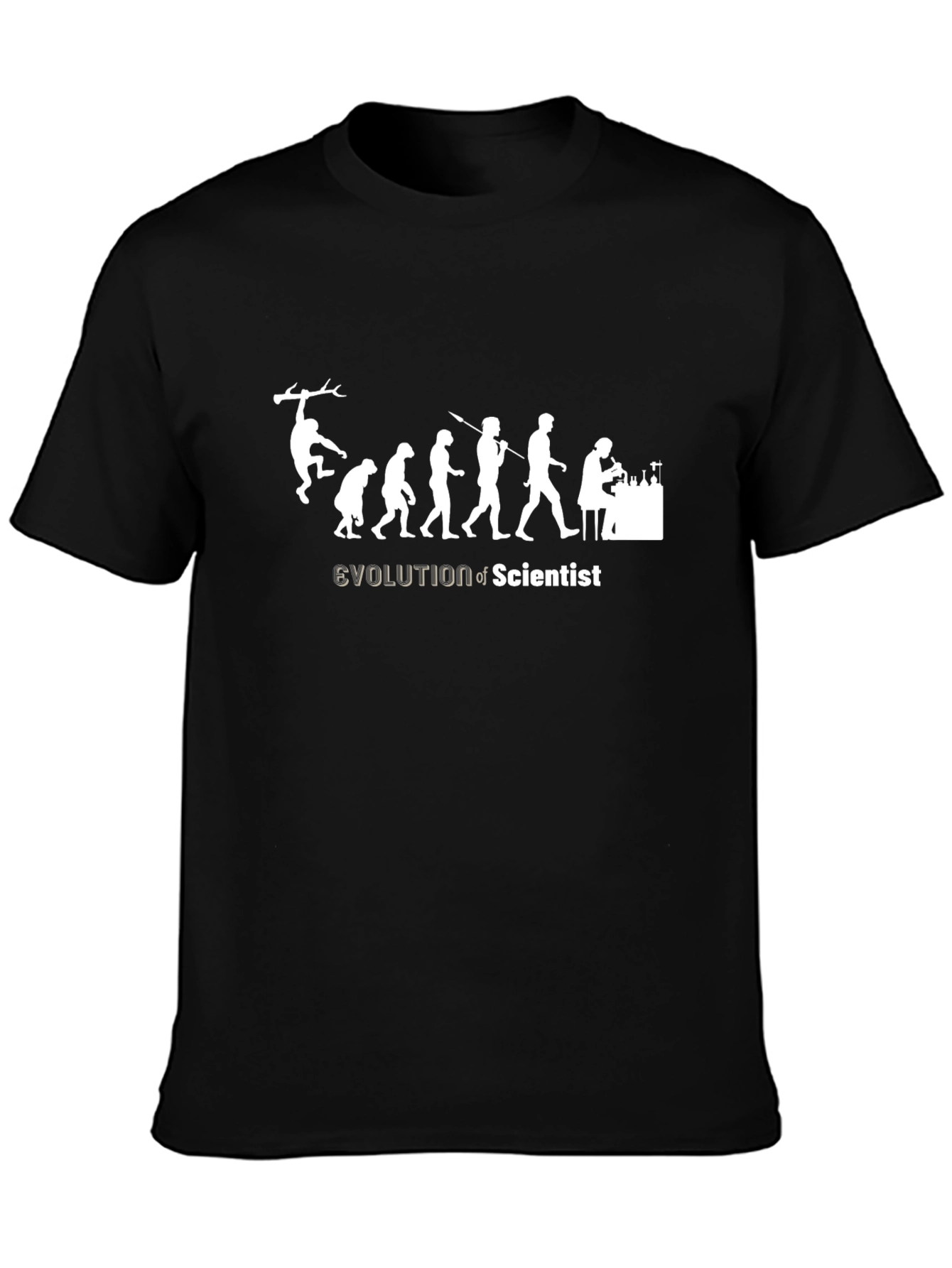 Evolution of a Scientist Graphic T-Shirt