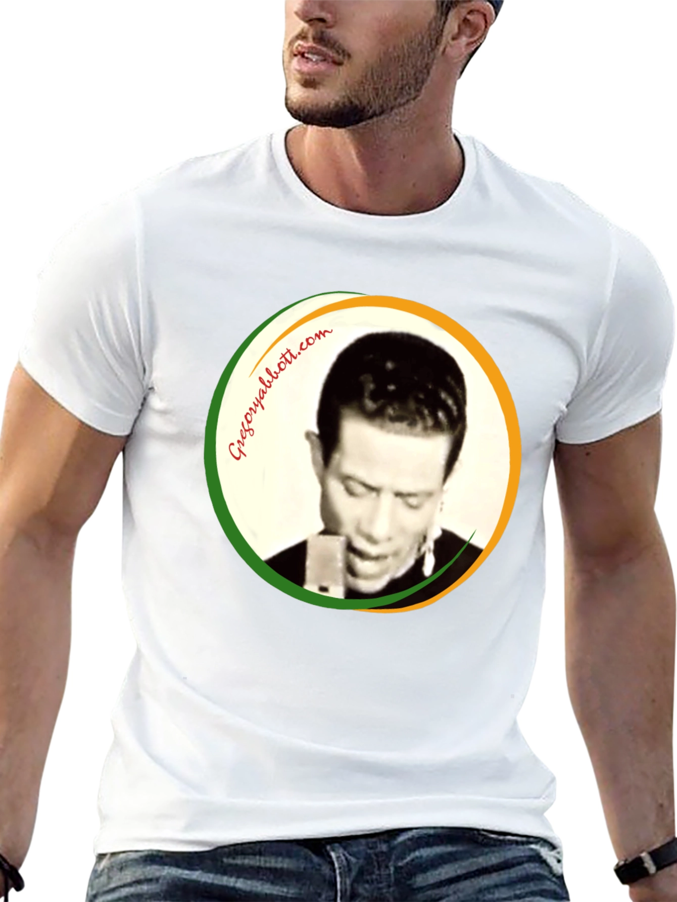 Gregory Abbott Graphic T-Shirt