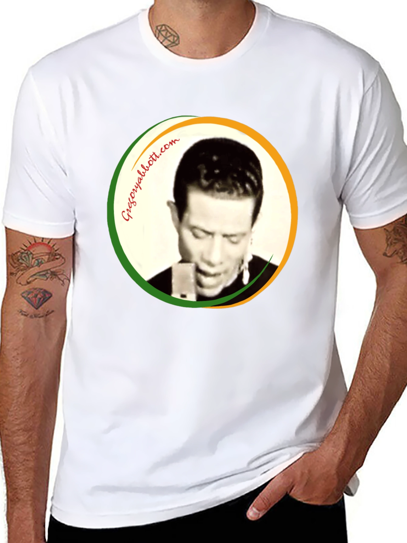 Gregory Abbott Graphic T-Shirt