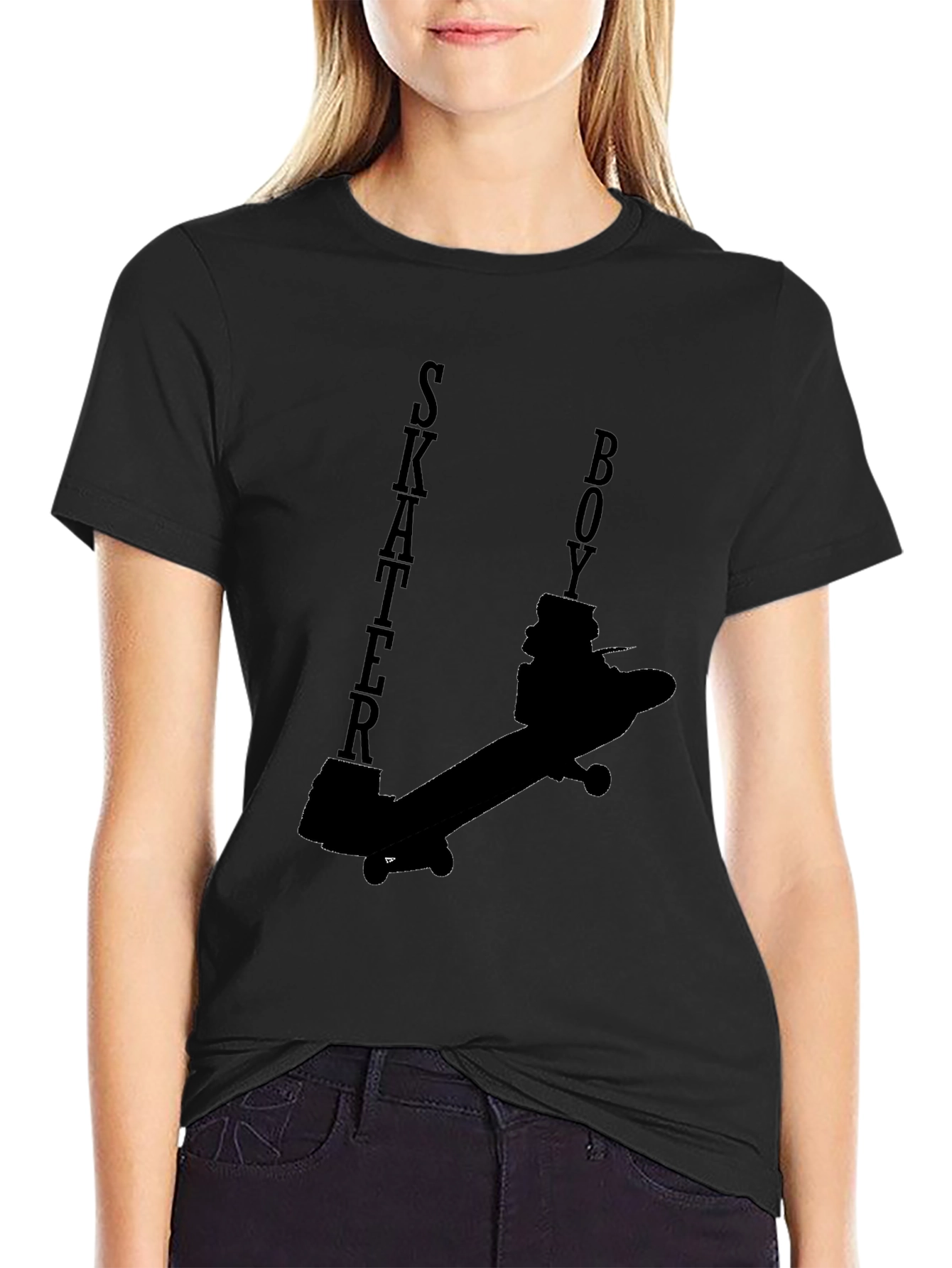 Skater Boy Graphic Tee - Cool Style