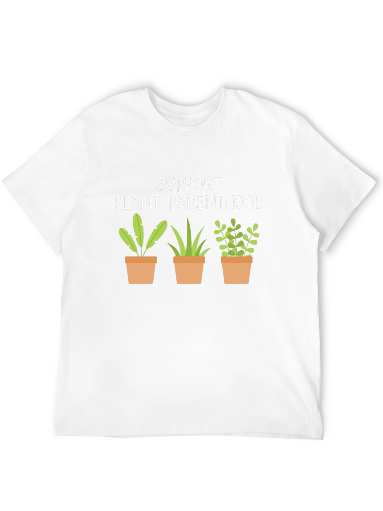 Support Plant Parenthood Black Graphic T-Shirt