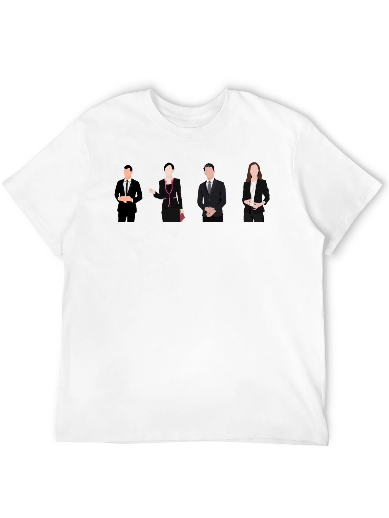 Succession T-Shirt | Black Crew Neck
