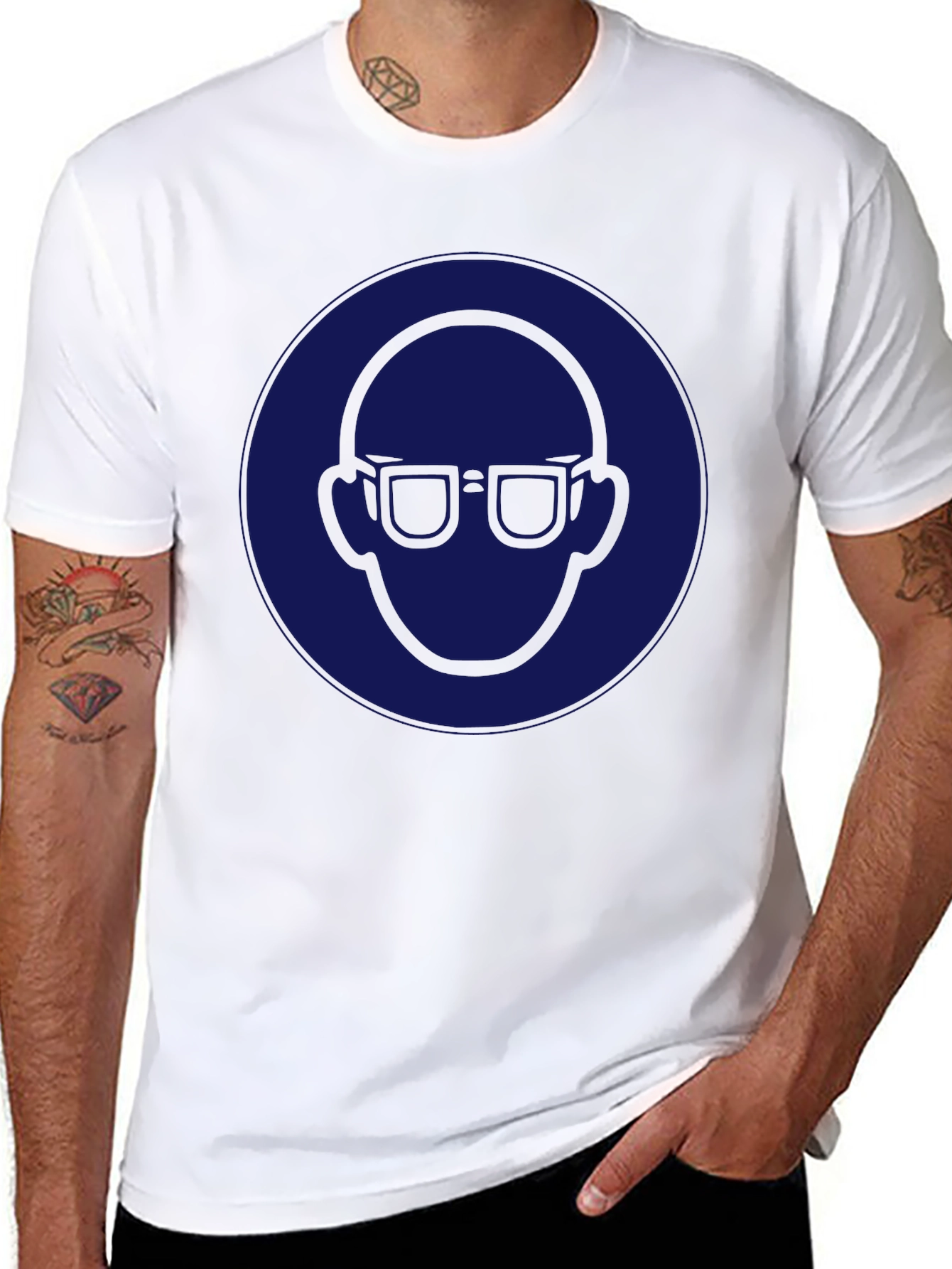 Cool Graphic Tee - Retro Geek Style