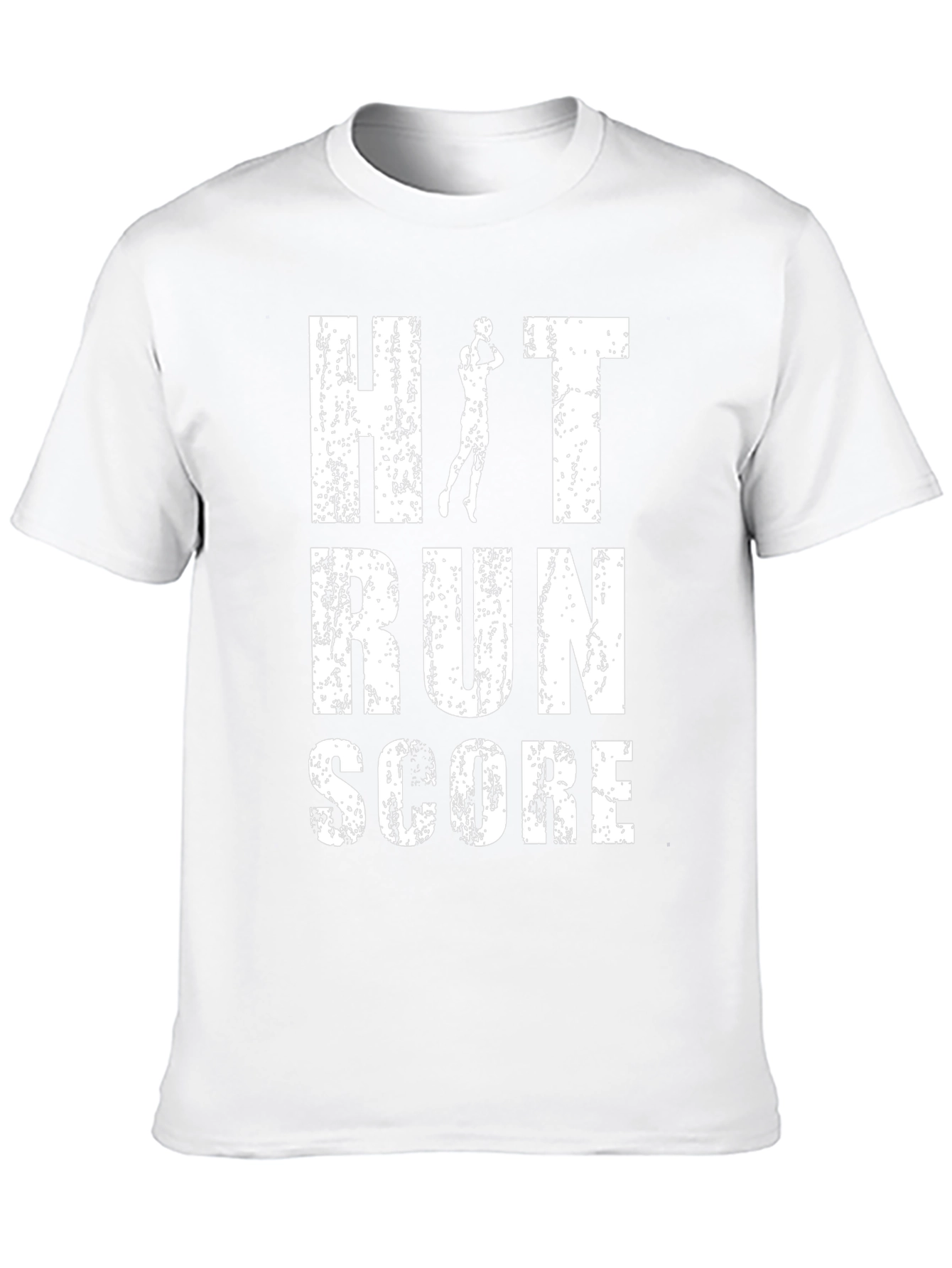 Hit Run Score Baseball T-Shirt