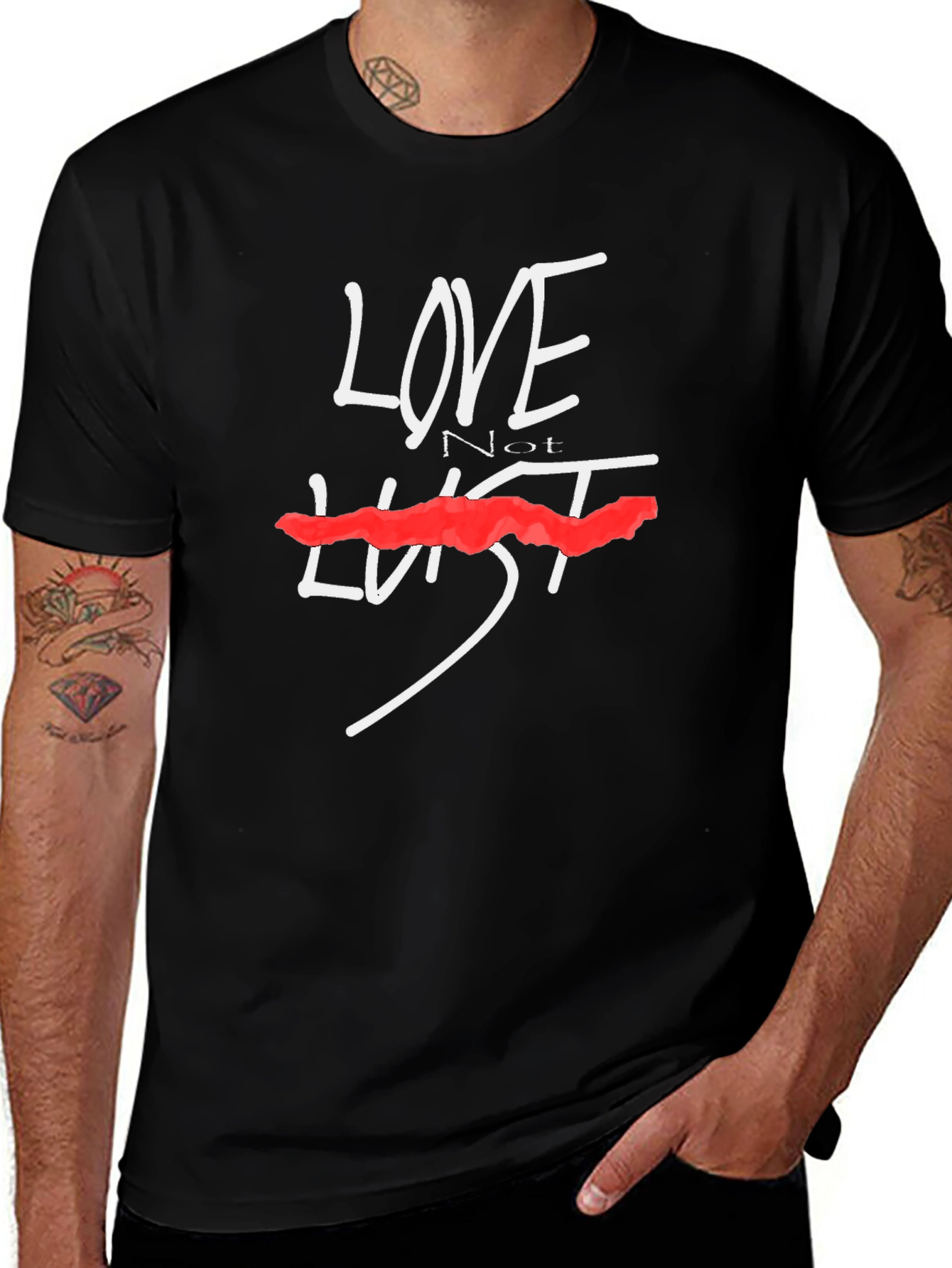 Love Not Lust Graphic T-Shirt
