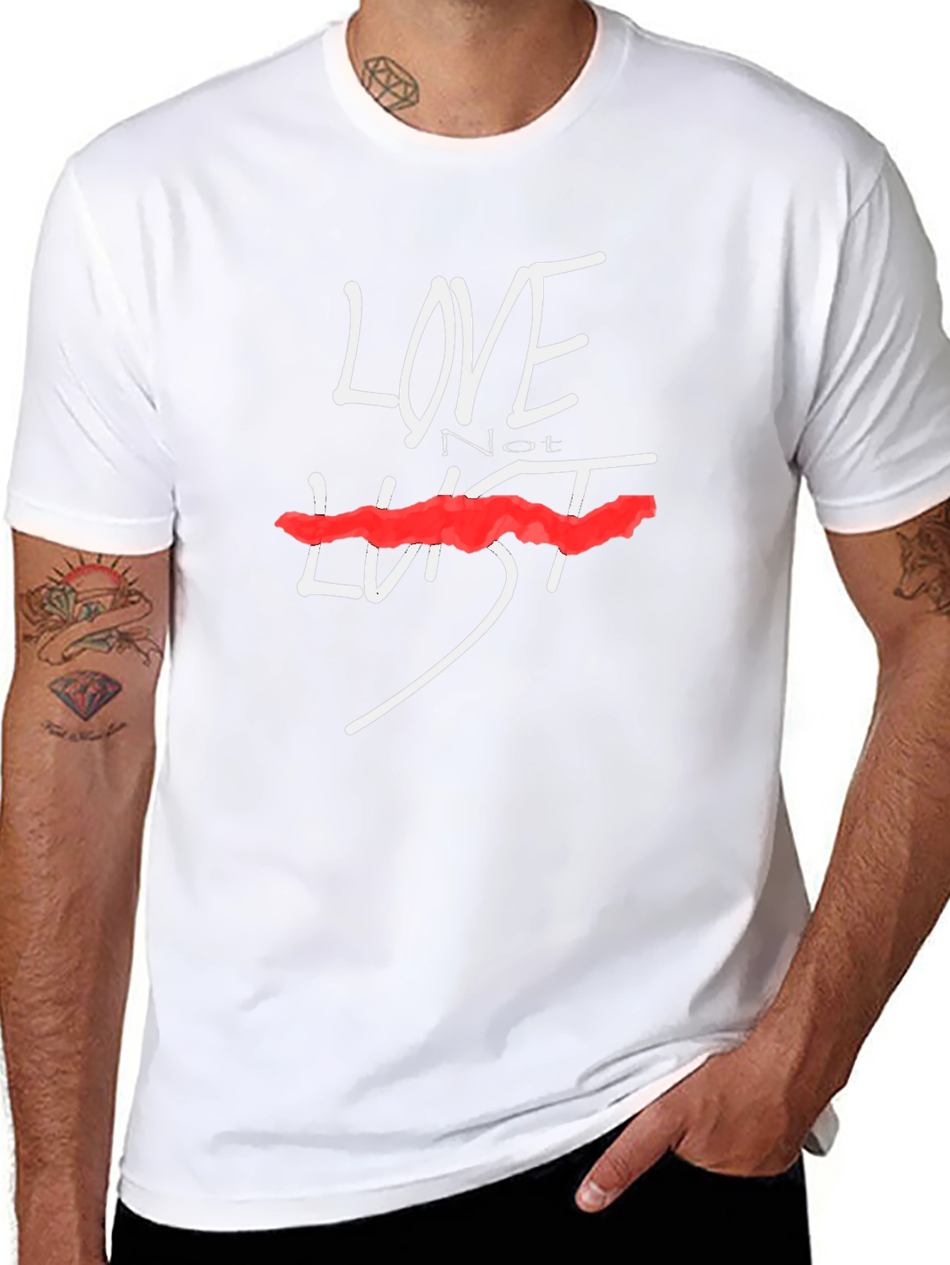 Love Not Lust Graphic T-Shirt