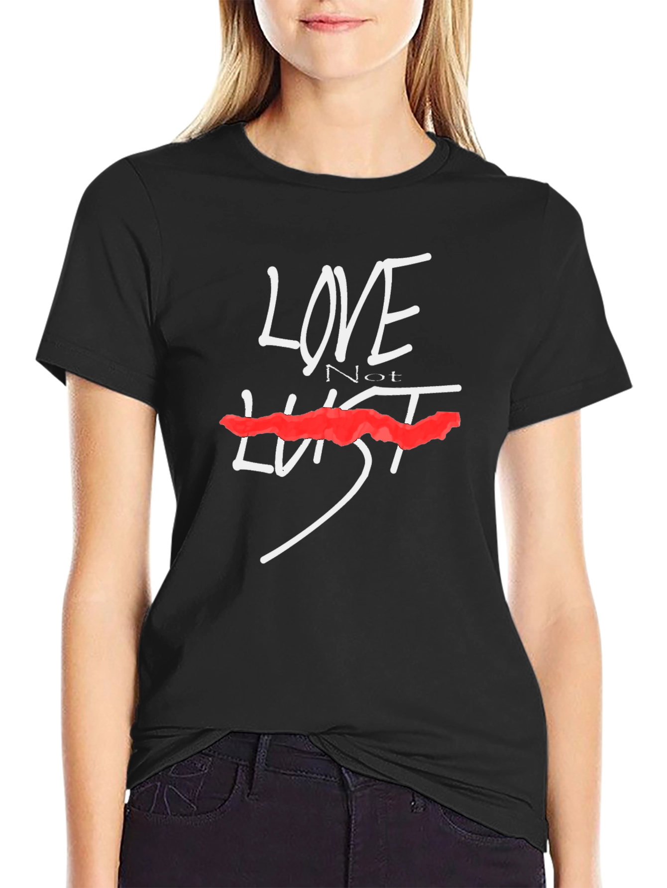 Love Not Lust Graphic T-Shirt