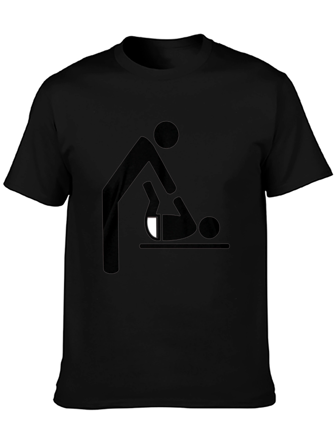 Funny Wine Lover Graphic Tee - Black