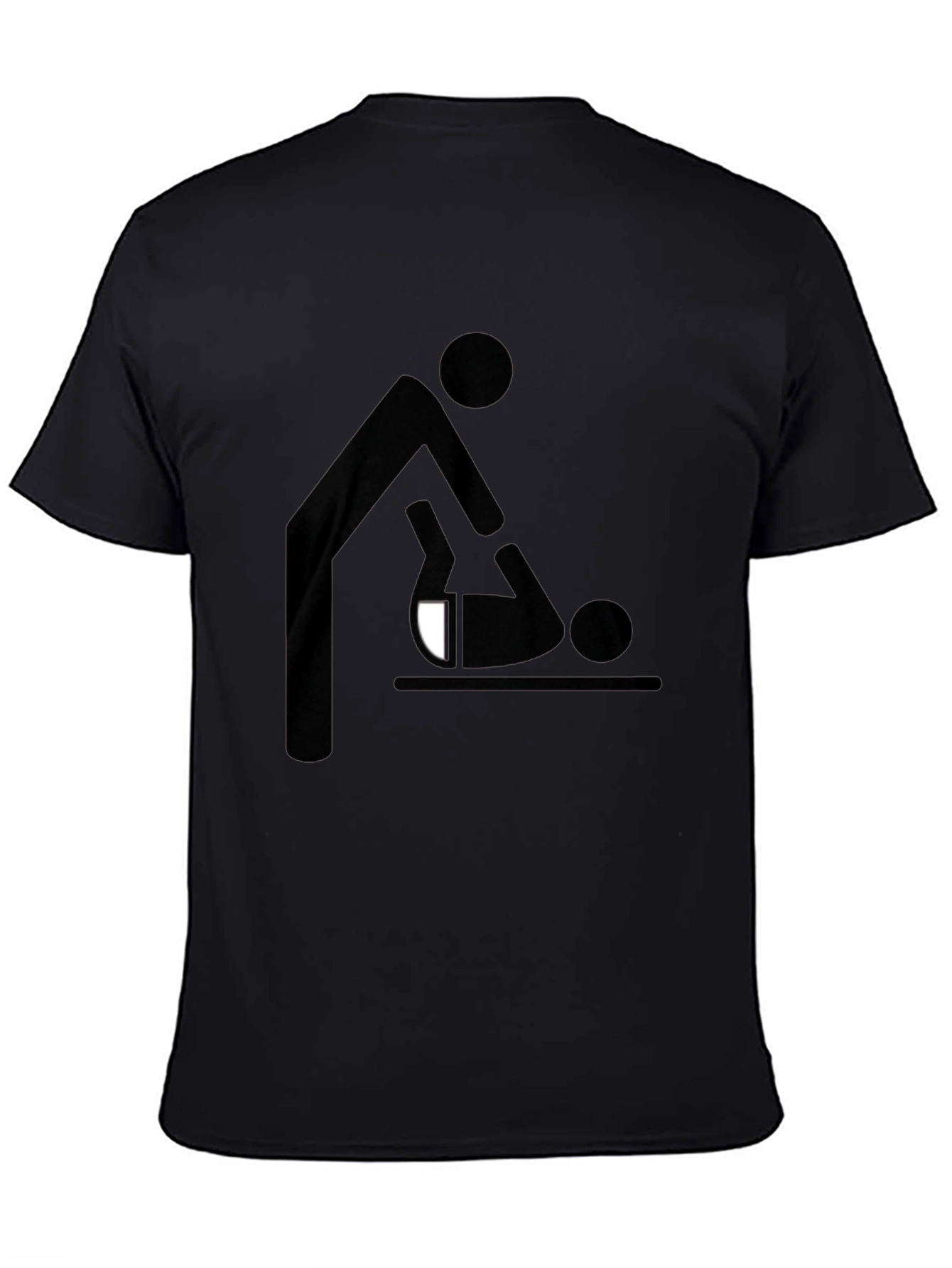 Funny Wine Lover Graphic Tee - Black