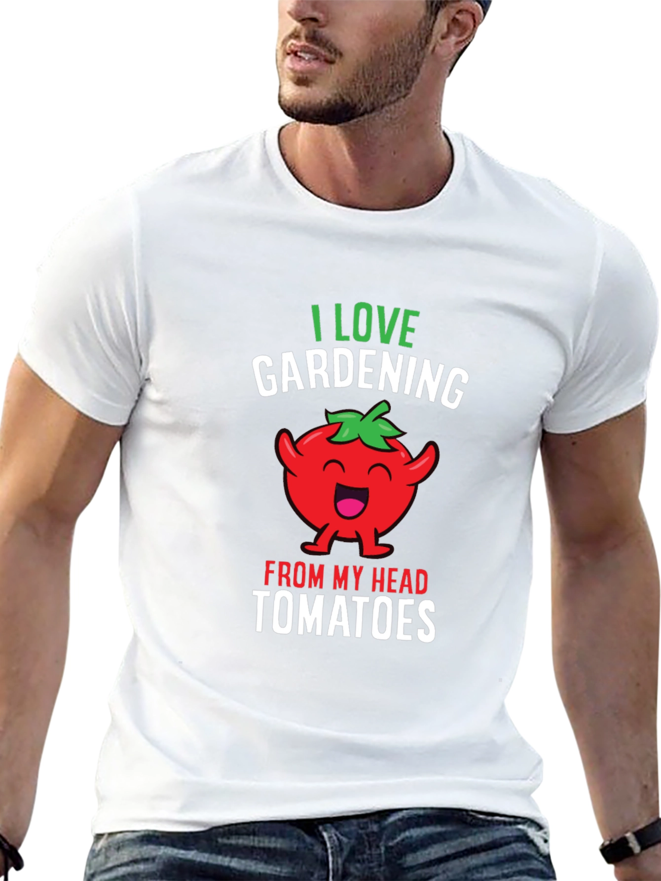 Gardening Tomato Pun Graphic T-Shirt
