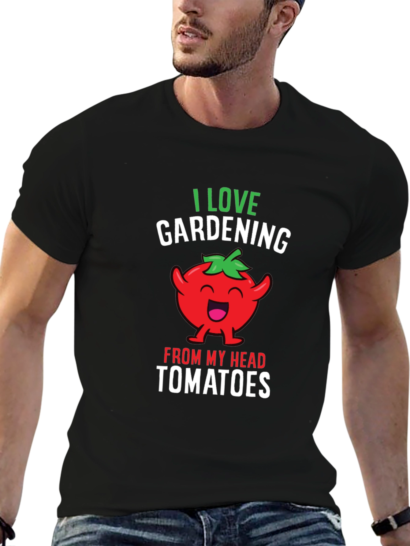 Gardening Tomato Pun Graphic T-Shirt