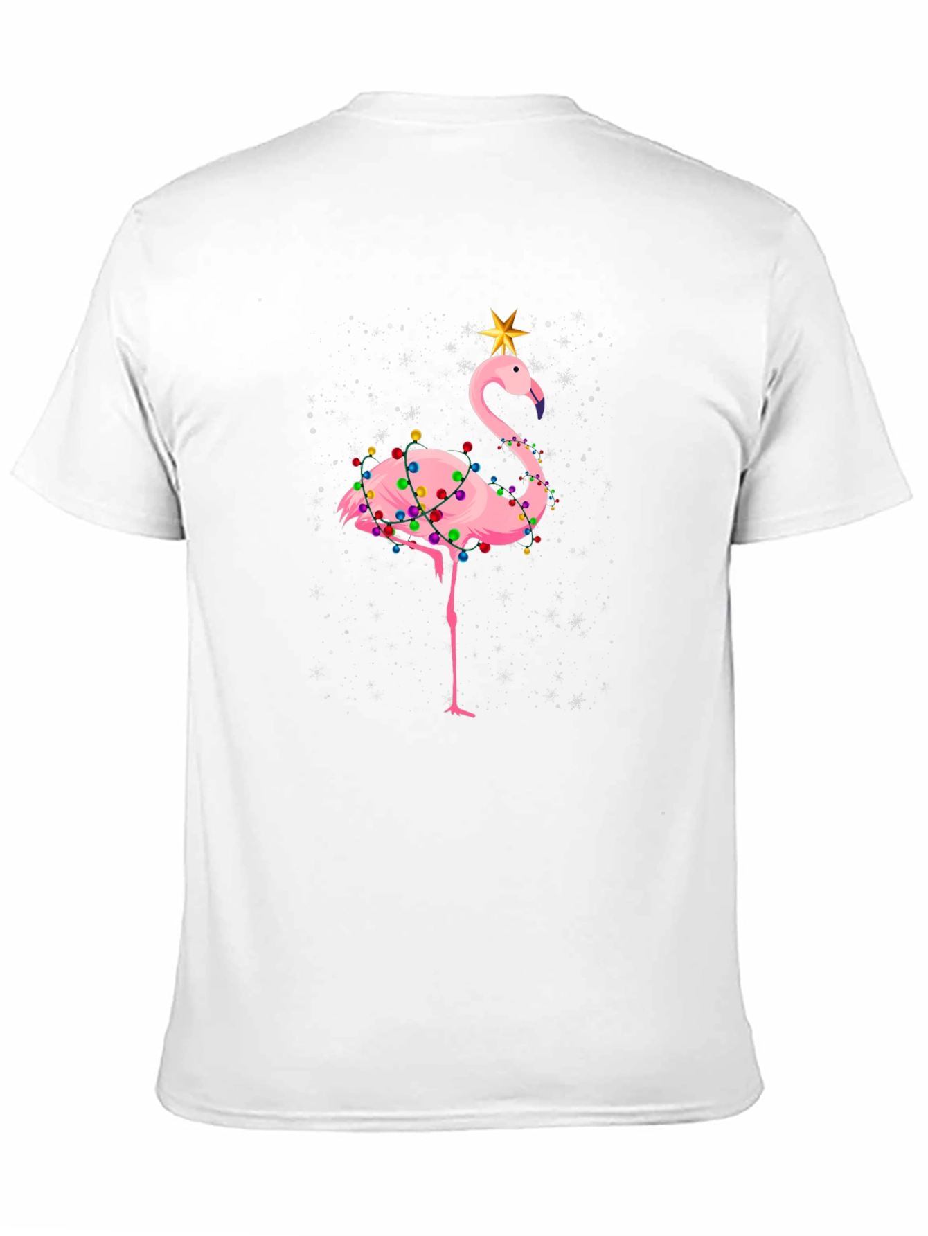 Festive Flamingo Holiday T-Shirt