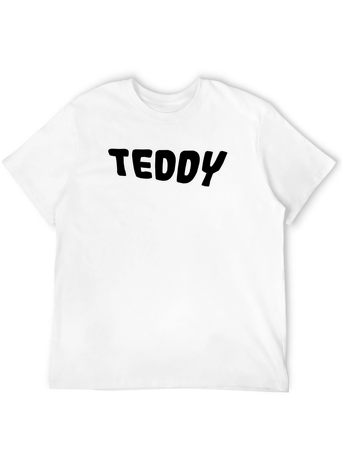 Teddy Graphic Black T-Shirt