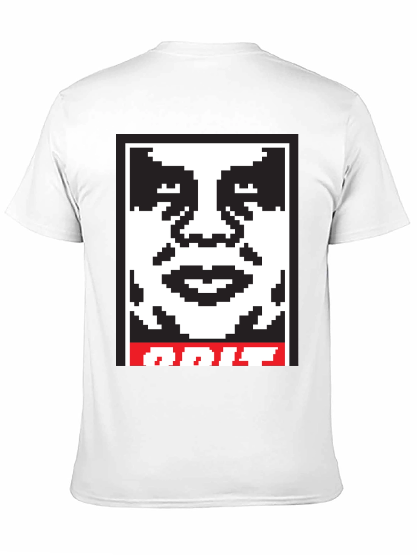 Pixel Obey Graphic T-Shirt - Black