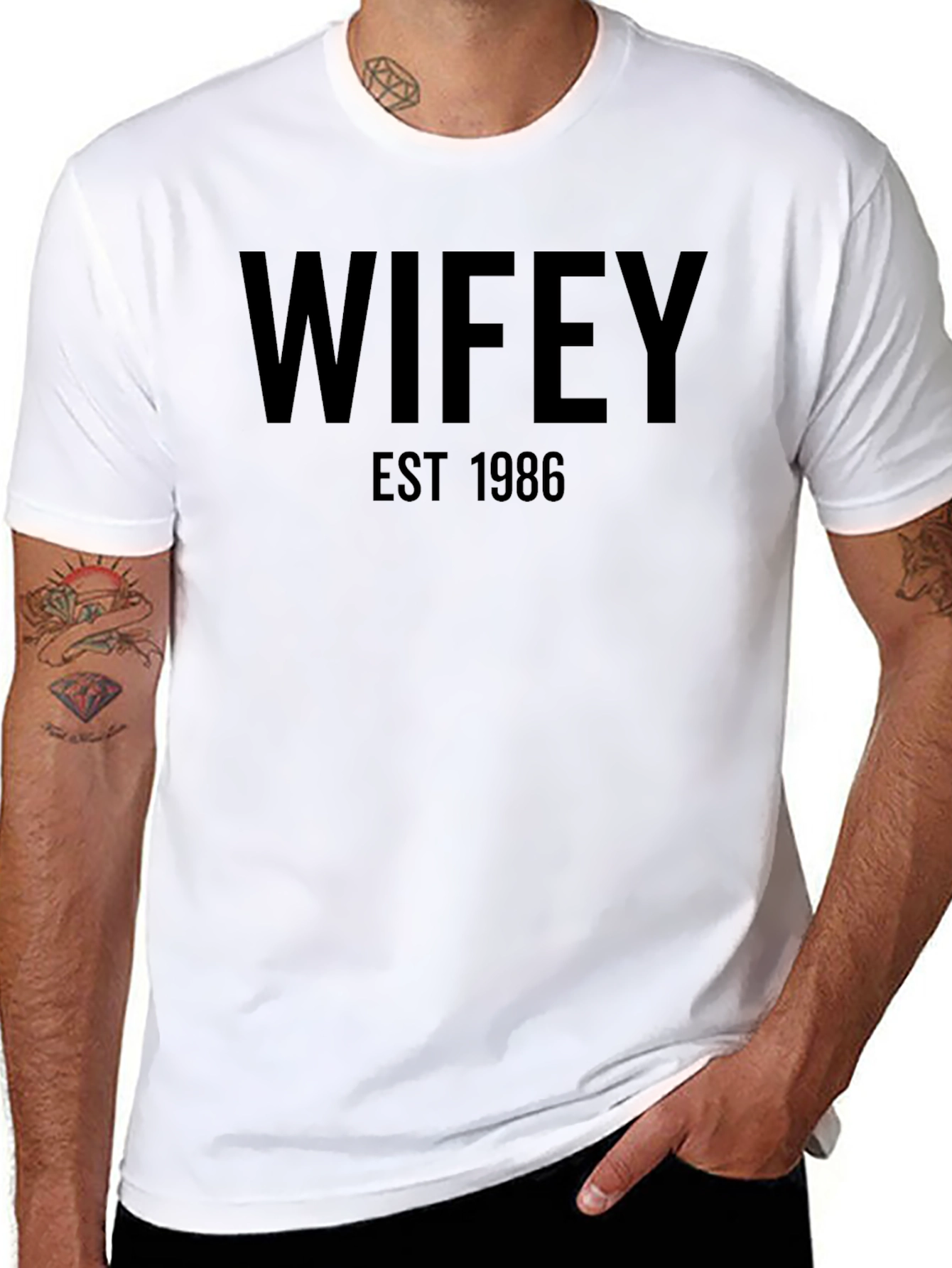 Wifey EST 1986 T-Shirt