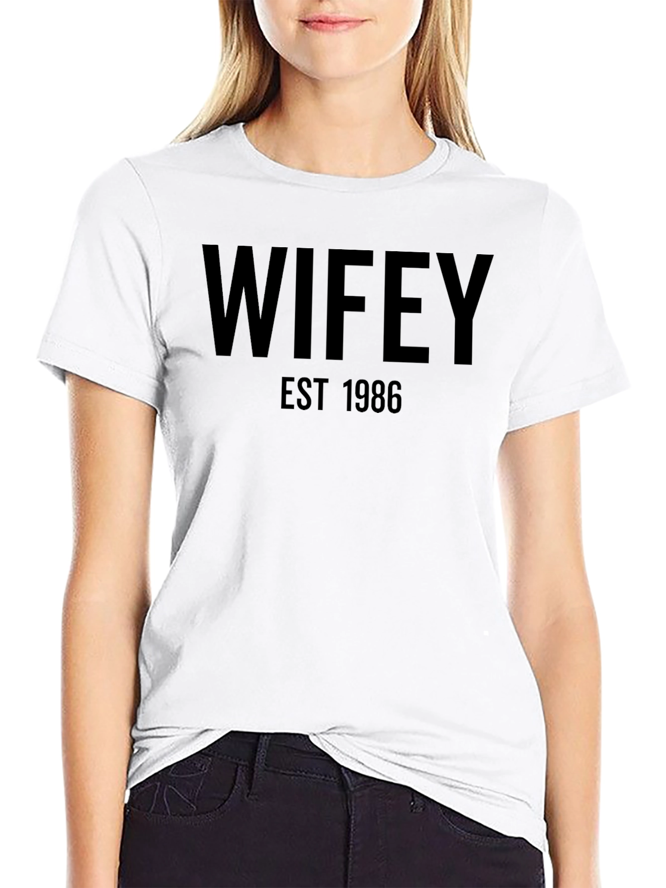 Wifey EST 1986 T-Shirt