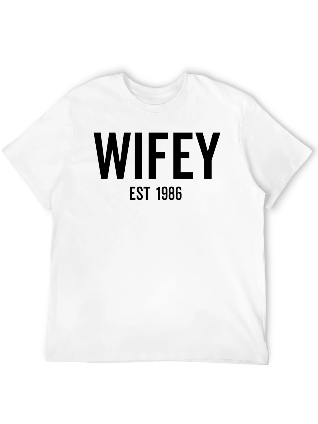 Wifey EST 1986 T-Shirt
