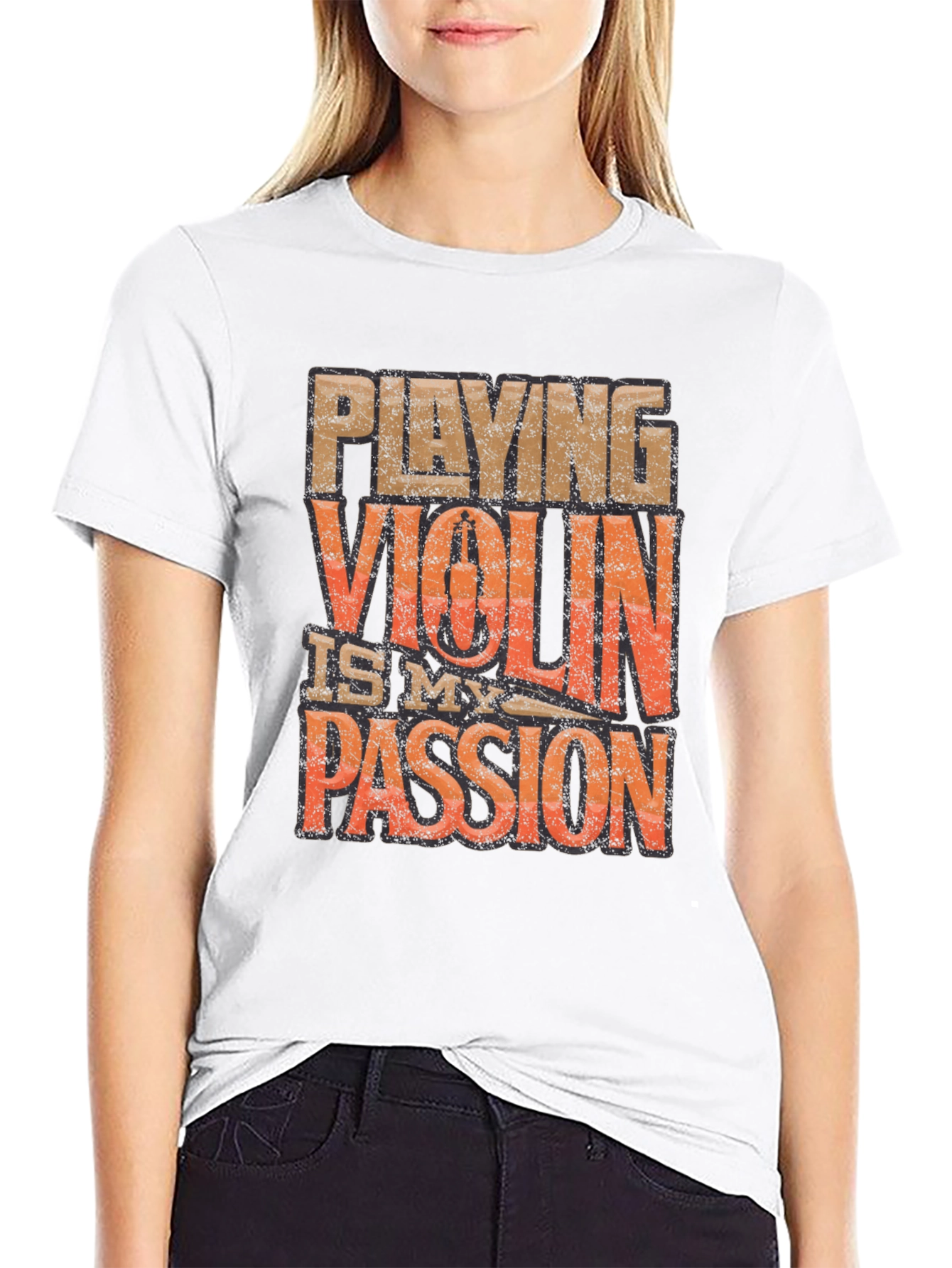 Violin Passion Graphic Tee