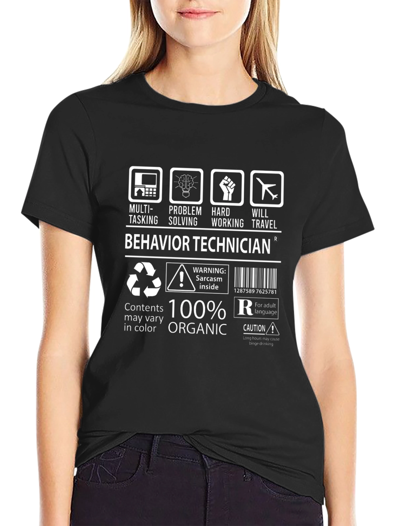 Behavior Technician 100% Organic T-Shirt