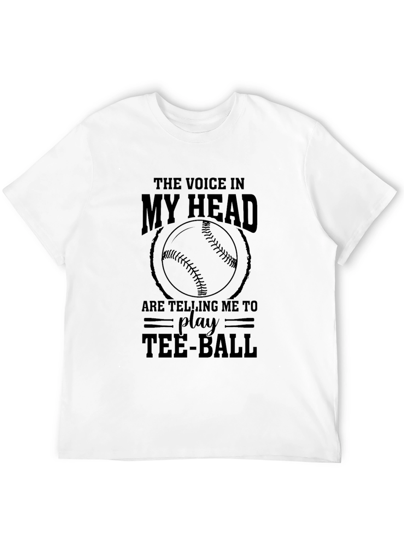 Tee-Ball Voice in My Head Graphic Tee