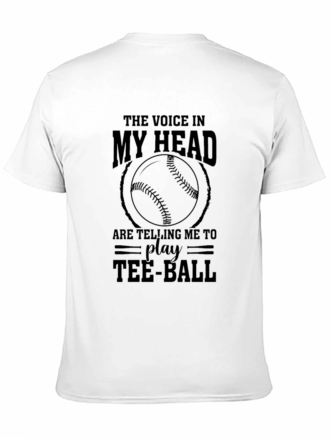 Tee-Ball Voice in My Head Graphic Tee
