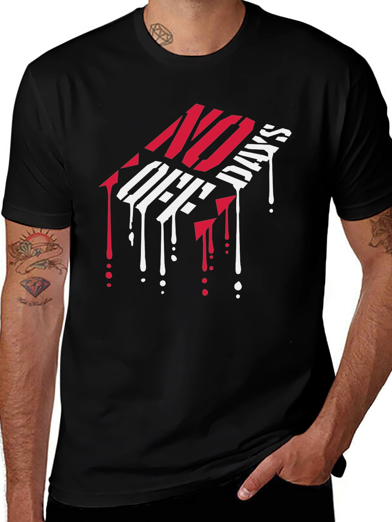 No Off Days Graphic Tee - Bold Streetwear T-Shirt