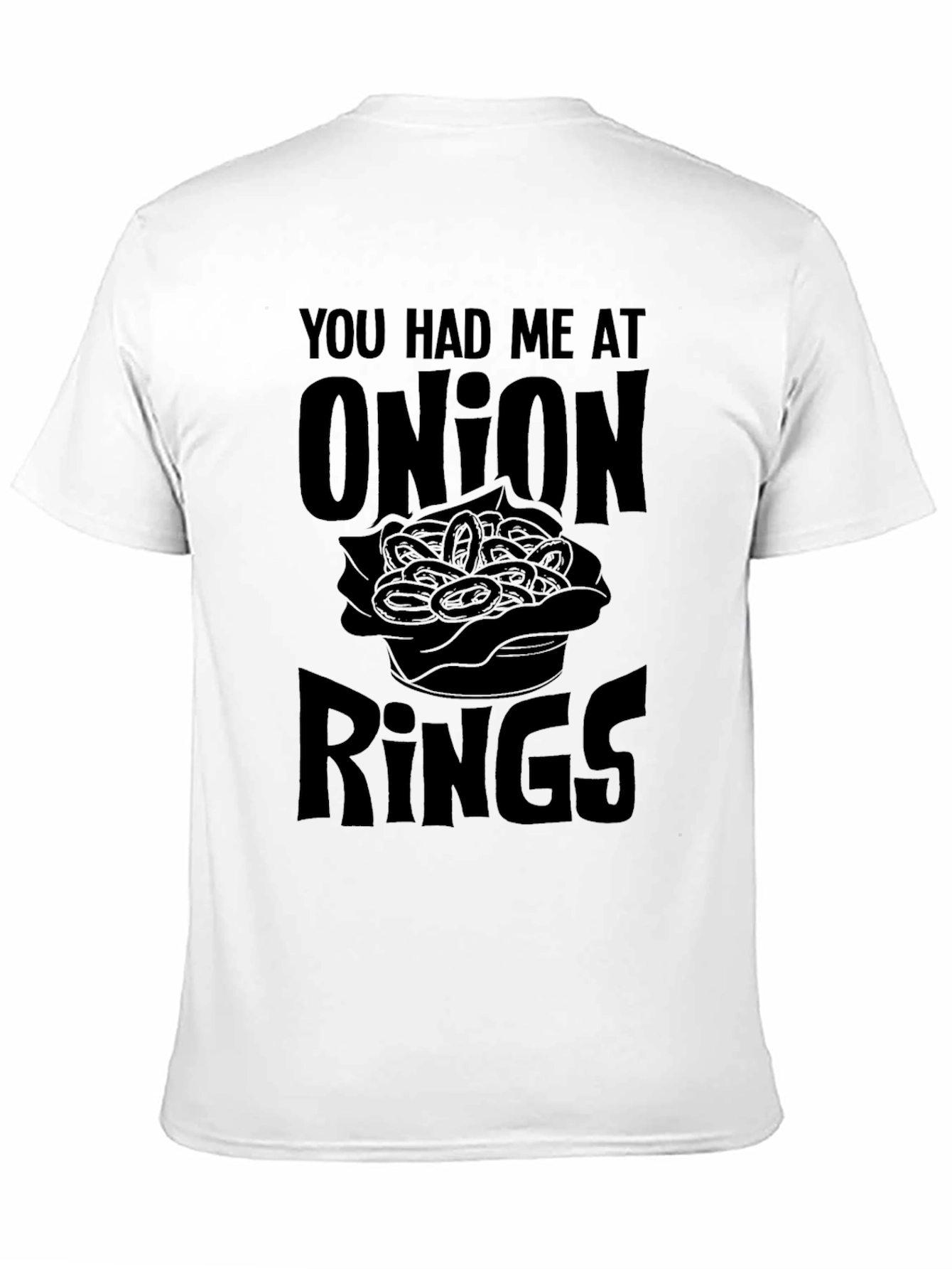 Funny Onion Rings T-Shirt - Foodie Apparel
