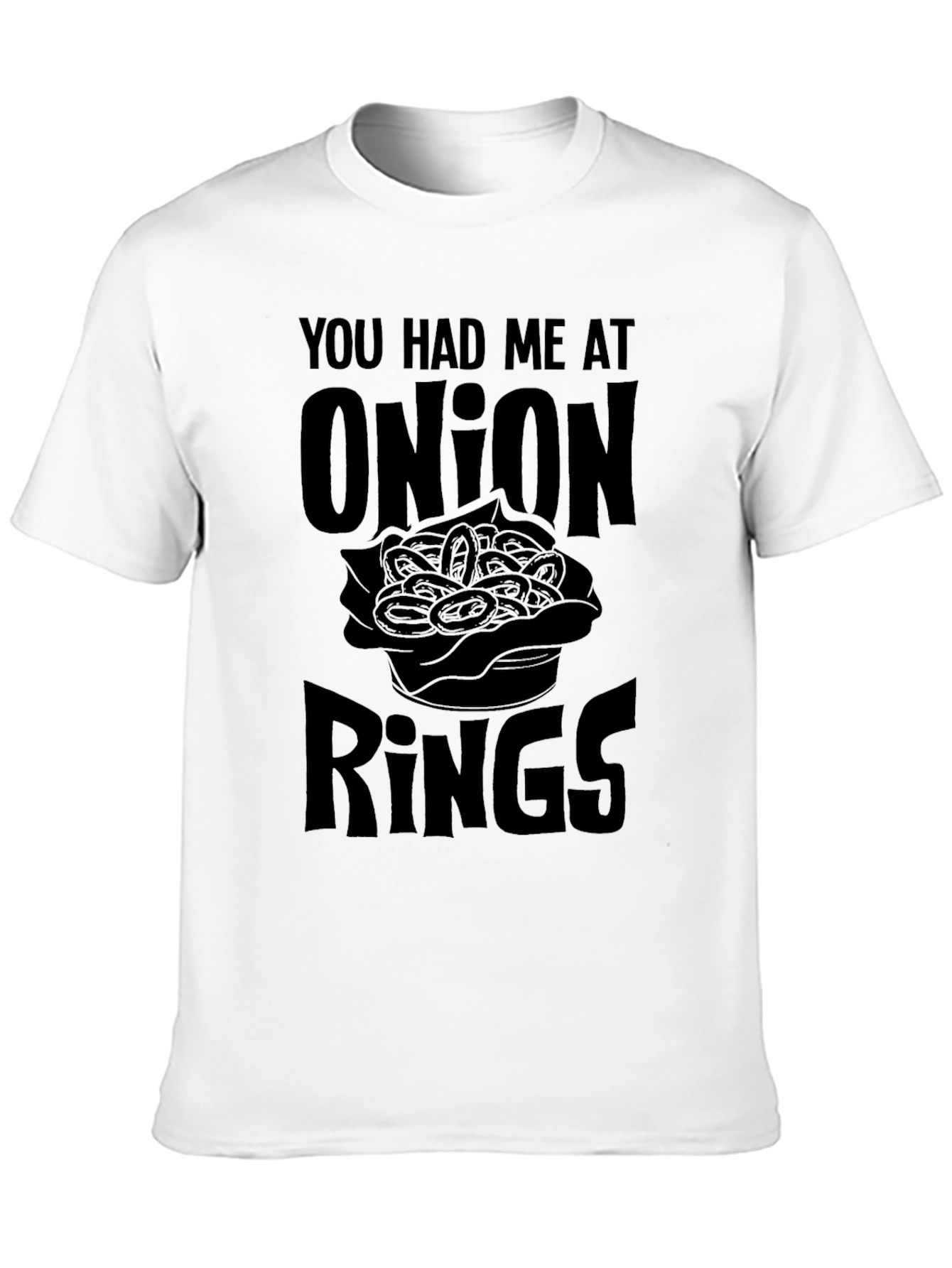 Funny Onion Rings T-Shirt - Foodie Apparel