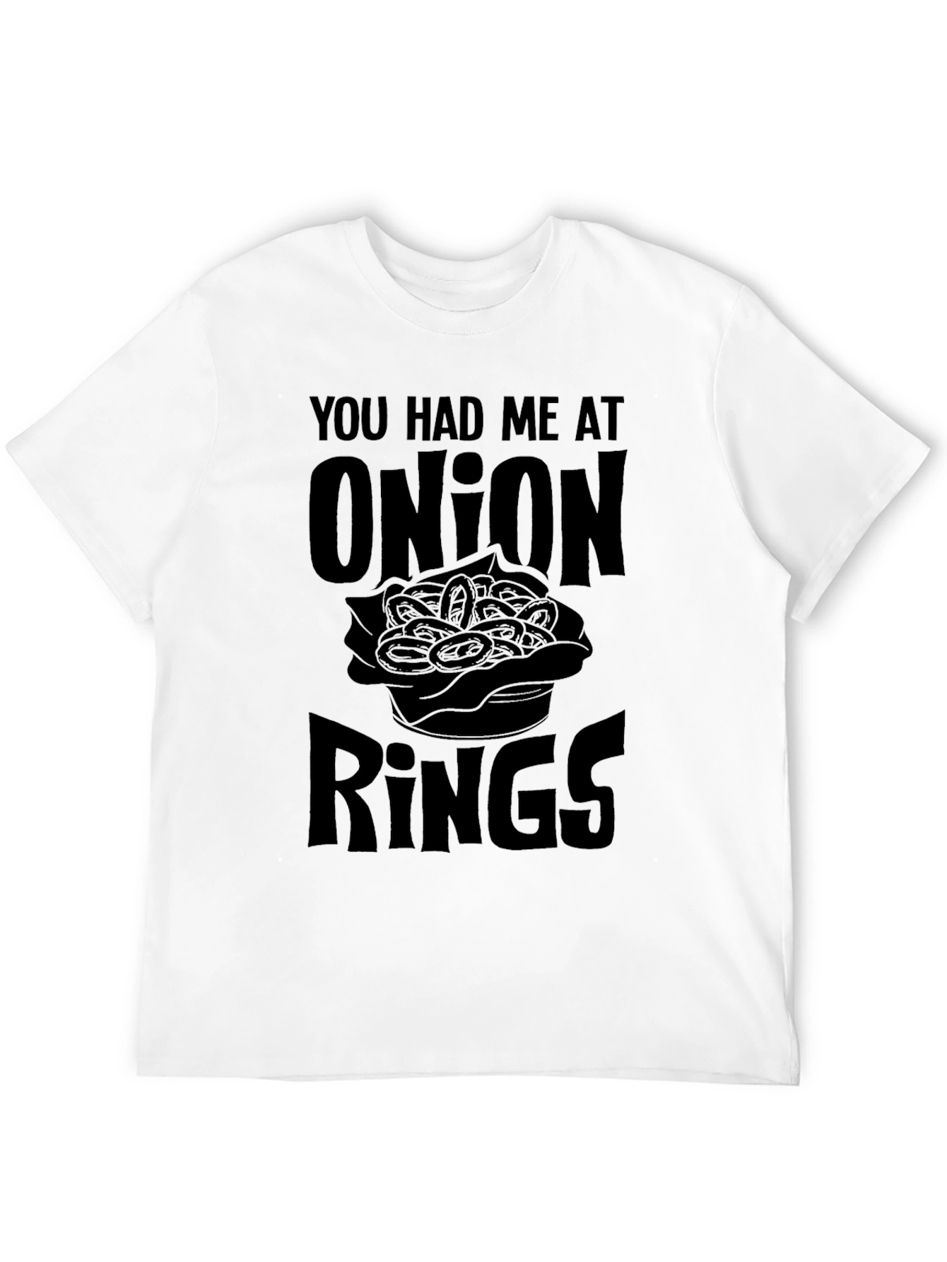 Funny Onion Rings T-Shirt - Foodie Apparel