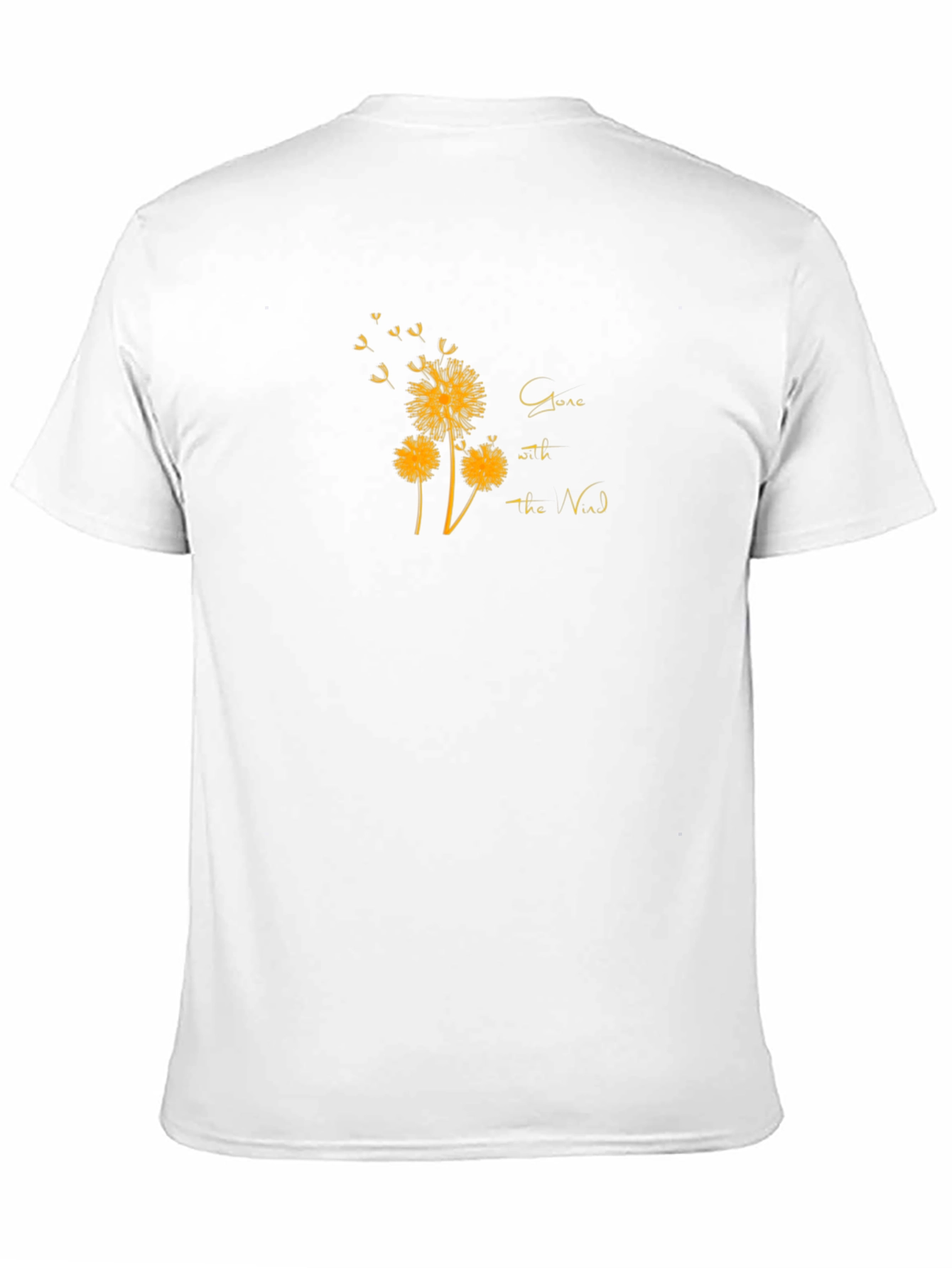 Gone With the Wind Dandelion Print T-Shirt