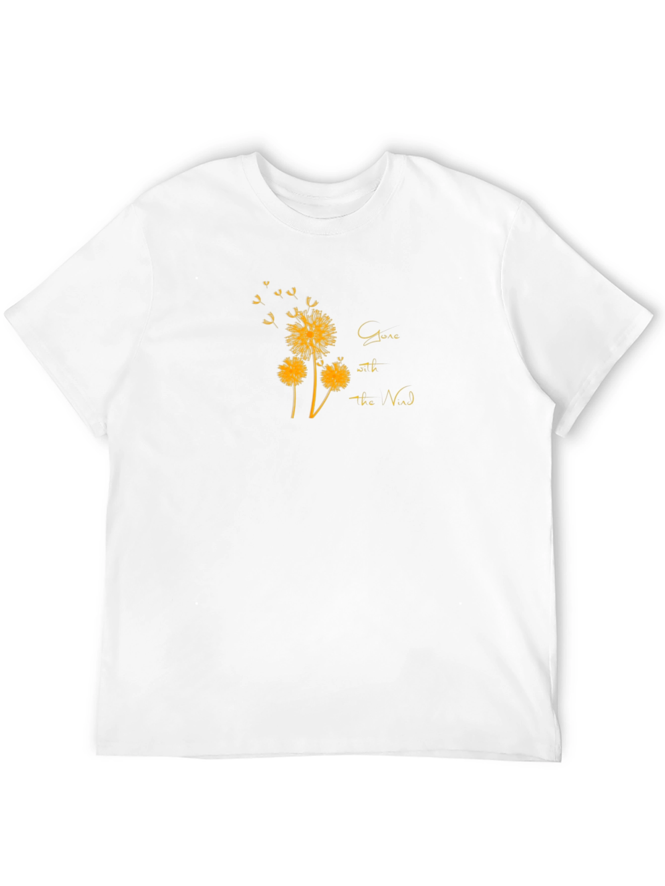 Gone With the Wind Dandelion Print T-Shirt