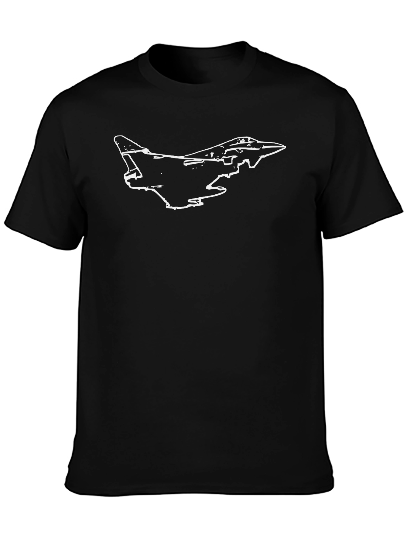 Jet Fighter Graphic Tee - Stylish Aviation Shirt