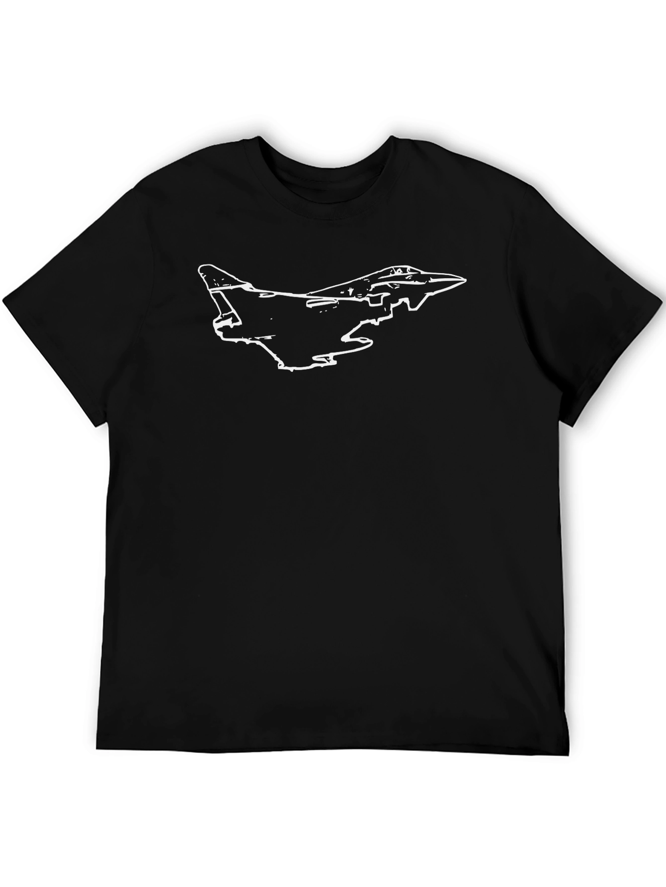 Jet Fighter Graphic Tee - Stylish Aviation Shirt