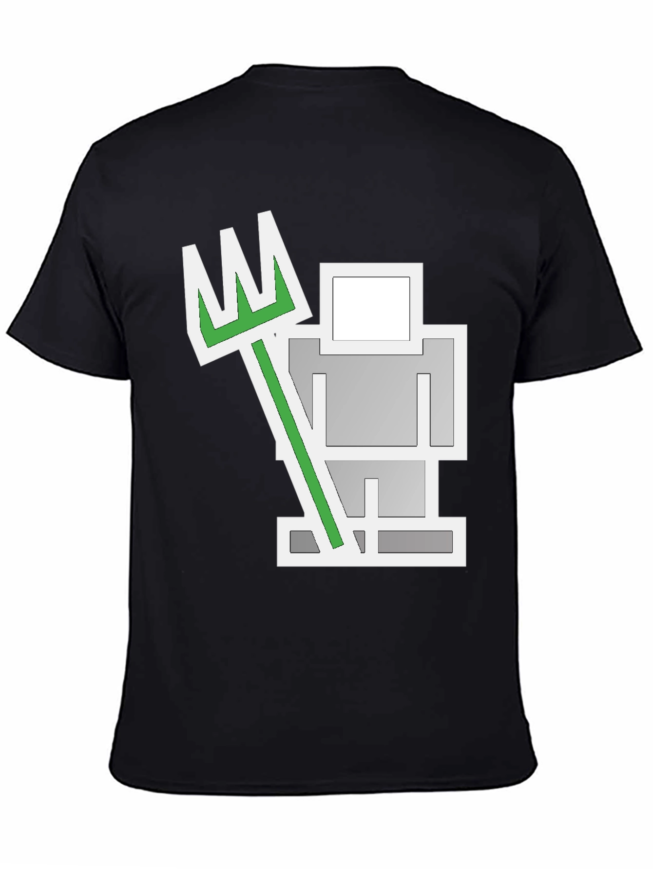 Abstract Geometric Farmer Graphic Tee