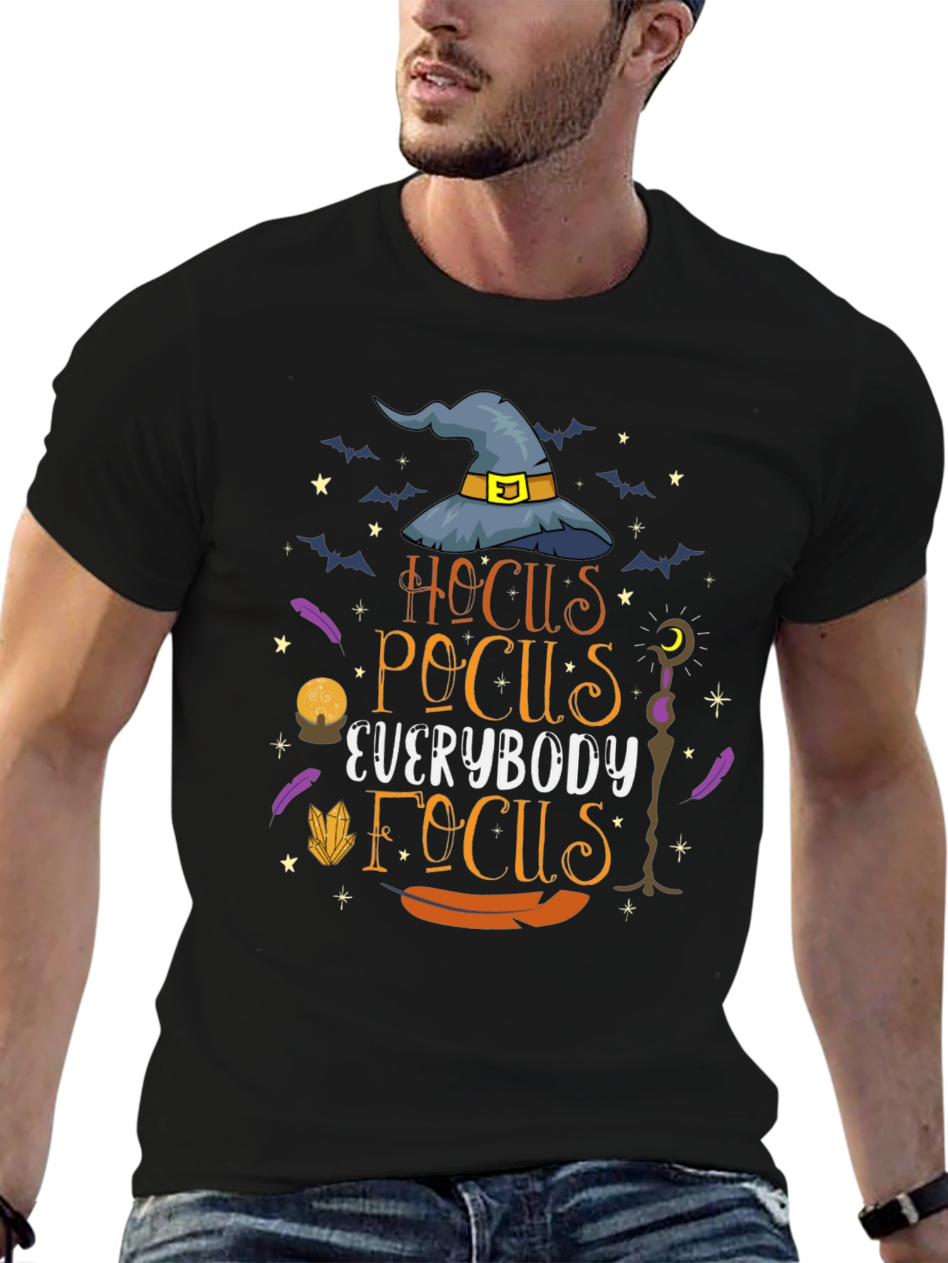 Hocus Pocus Graphic Tee - Halloween Shirt