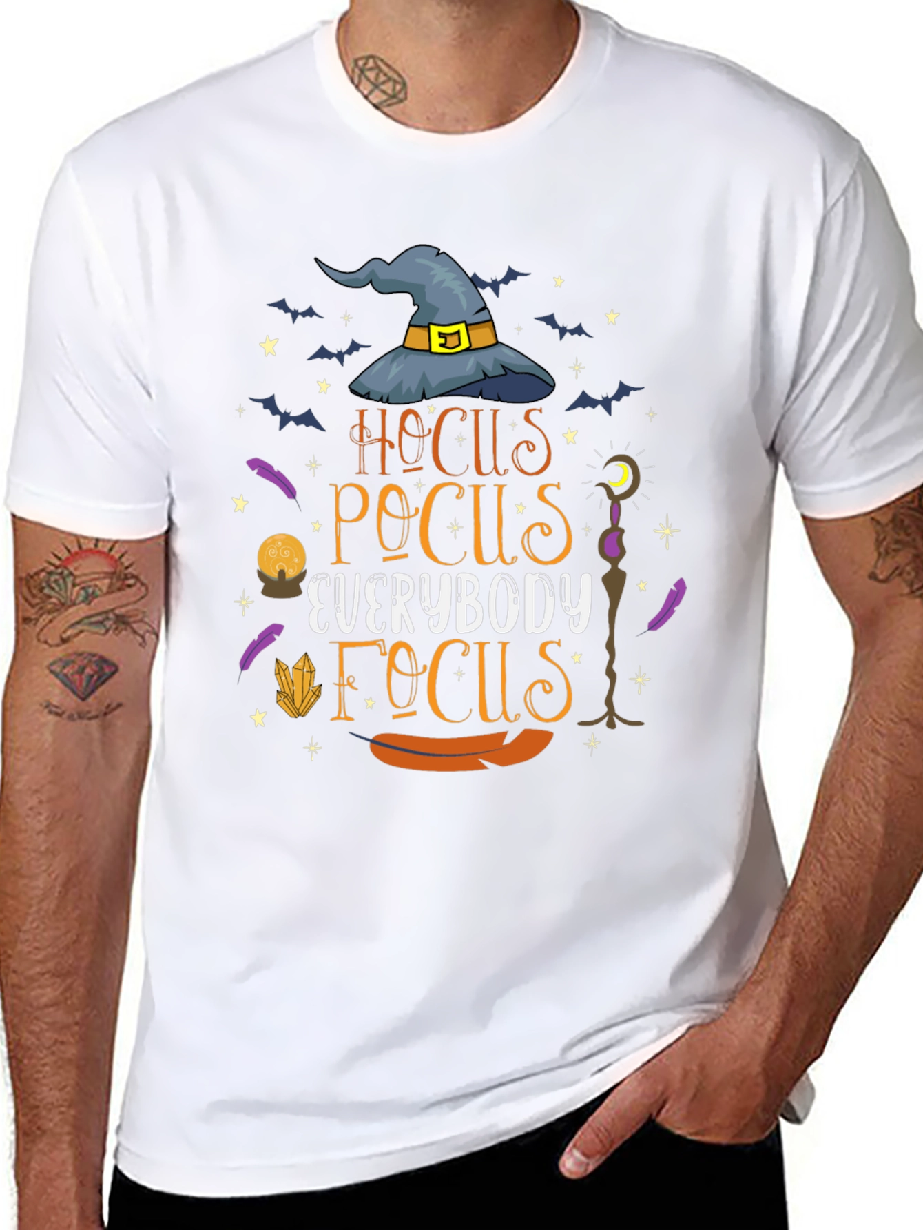Hocus Pocus Graphic Tee - Halloween Shirt