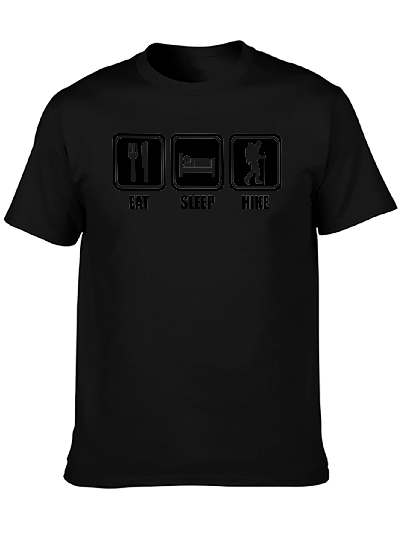 Eat Sleep Hike Graphic T-Shirt