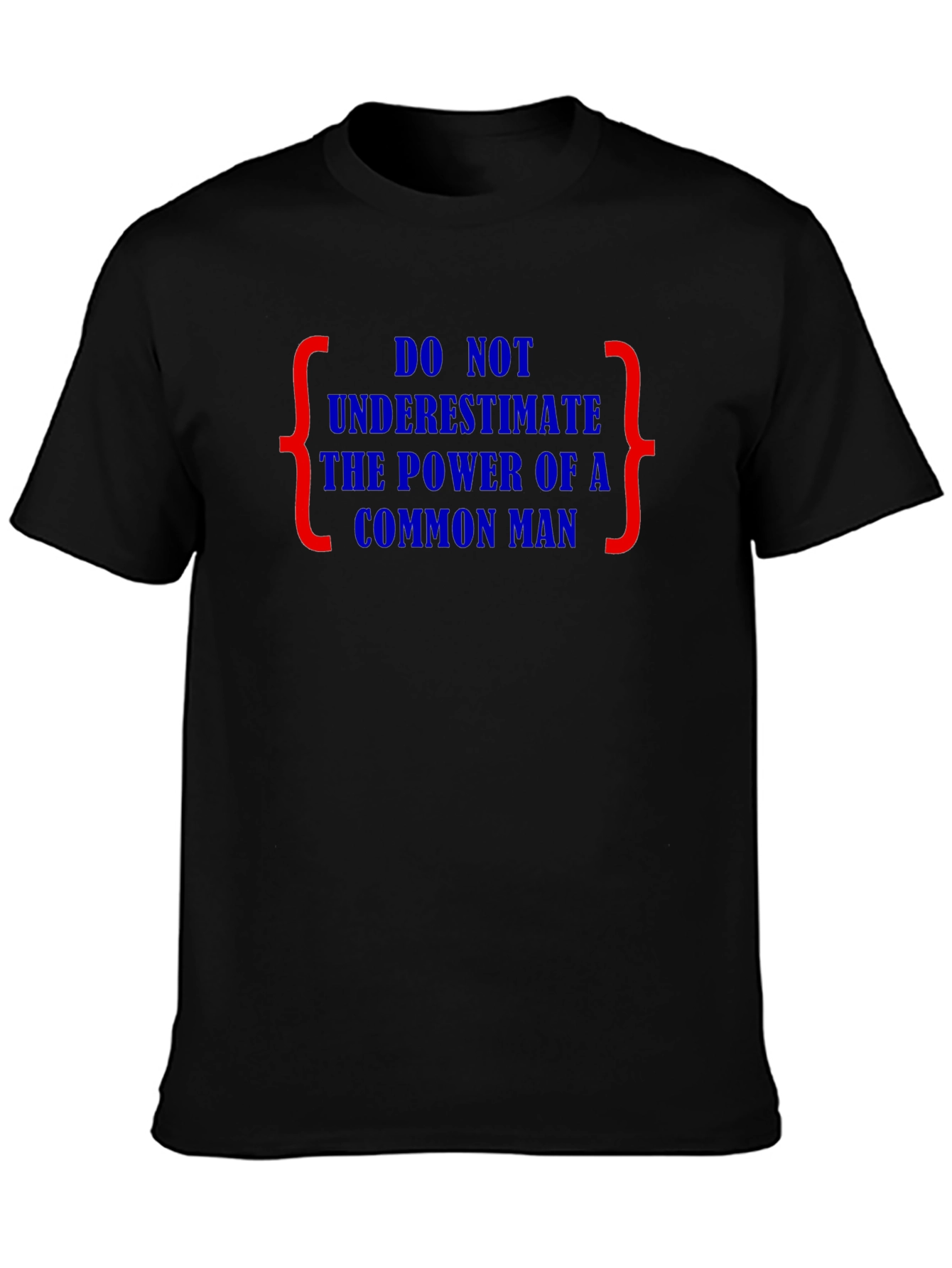 Power of a Common Man Graphic Tee - Black
