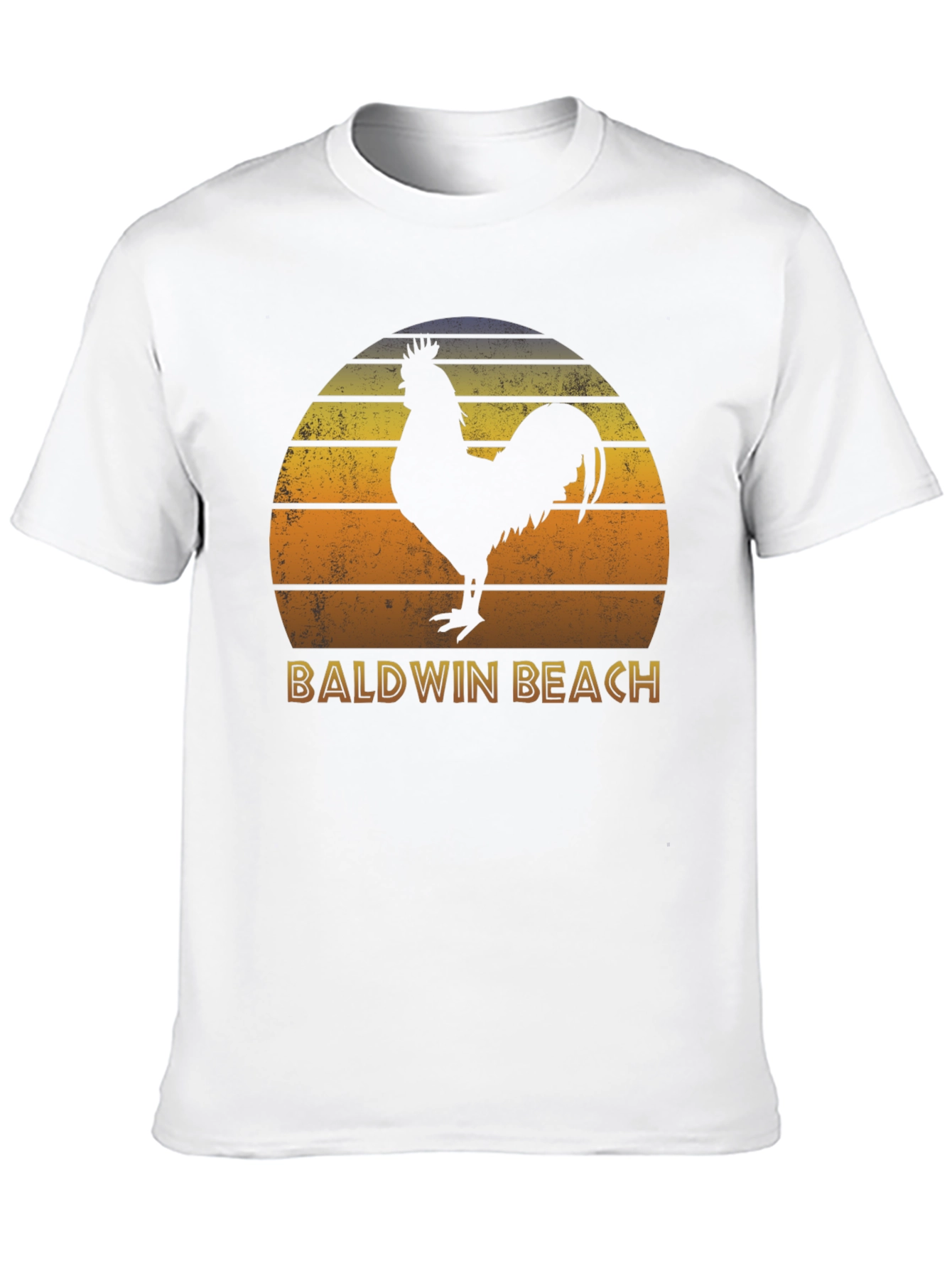Baldwin Beach Rooster T-Shirt Sunset Style
