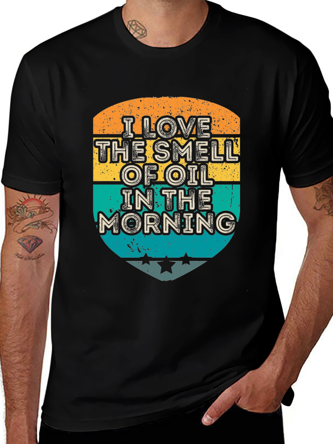 I Love The Smell of Oil T-Shirt