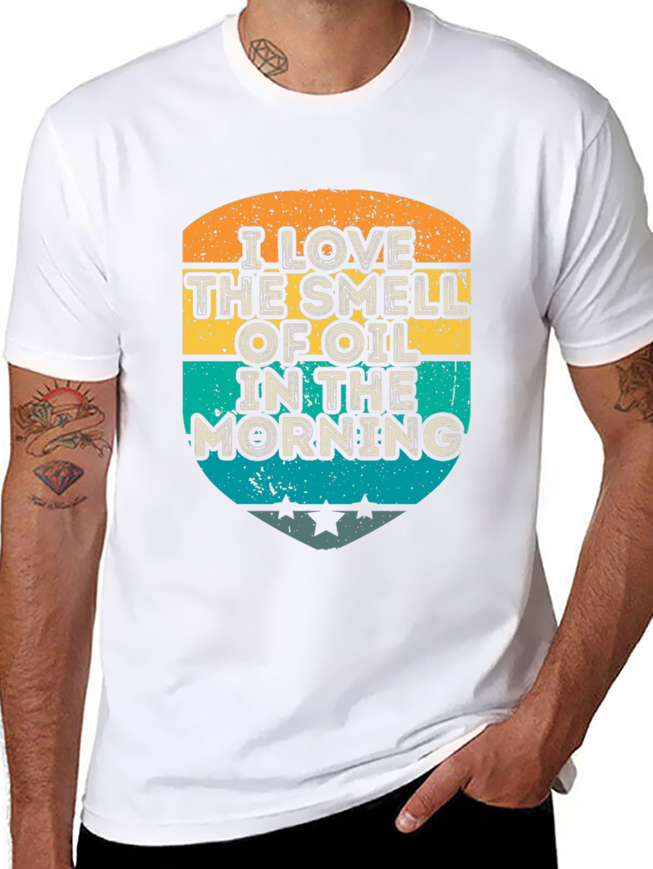I Love The Smell of Oil T-Shirt