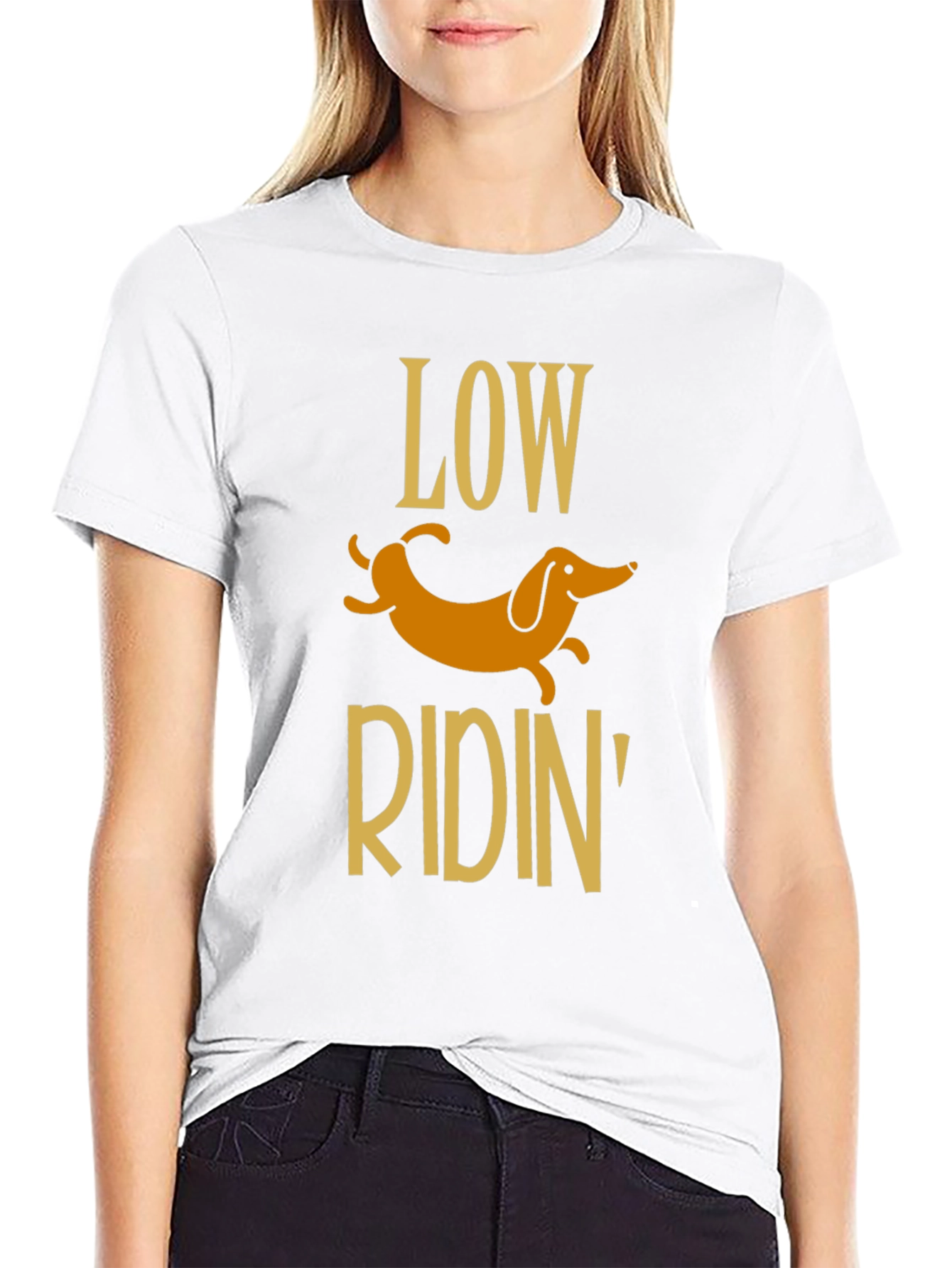 Low Ridin Dachshund Dog T-Shirt