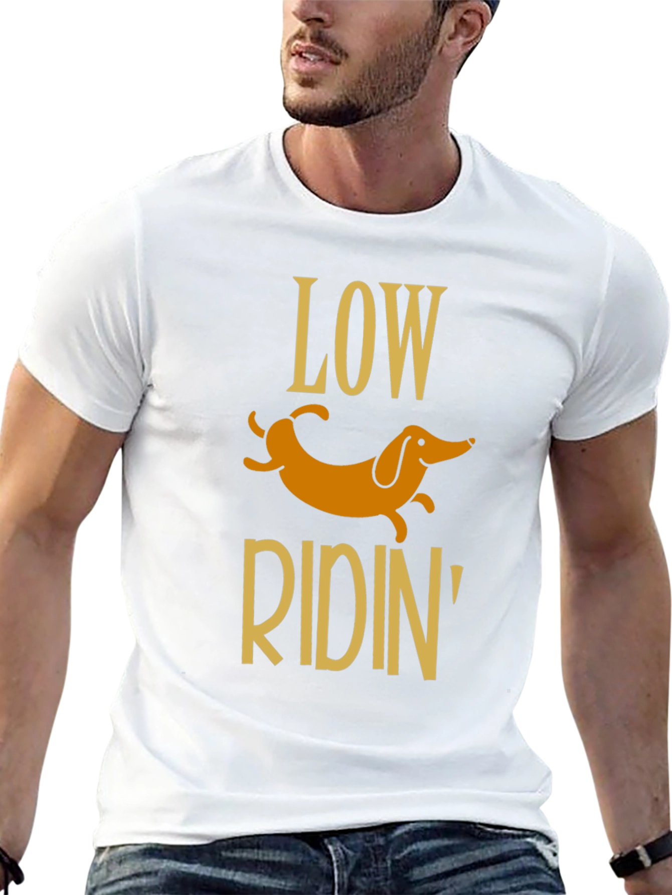 Low Ridin Dachshund Dog T-Shirt